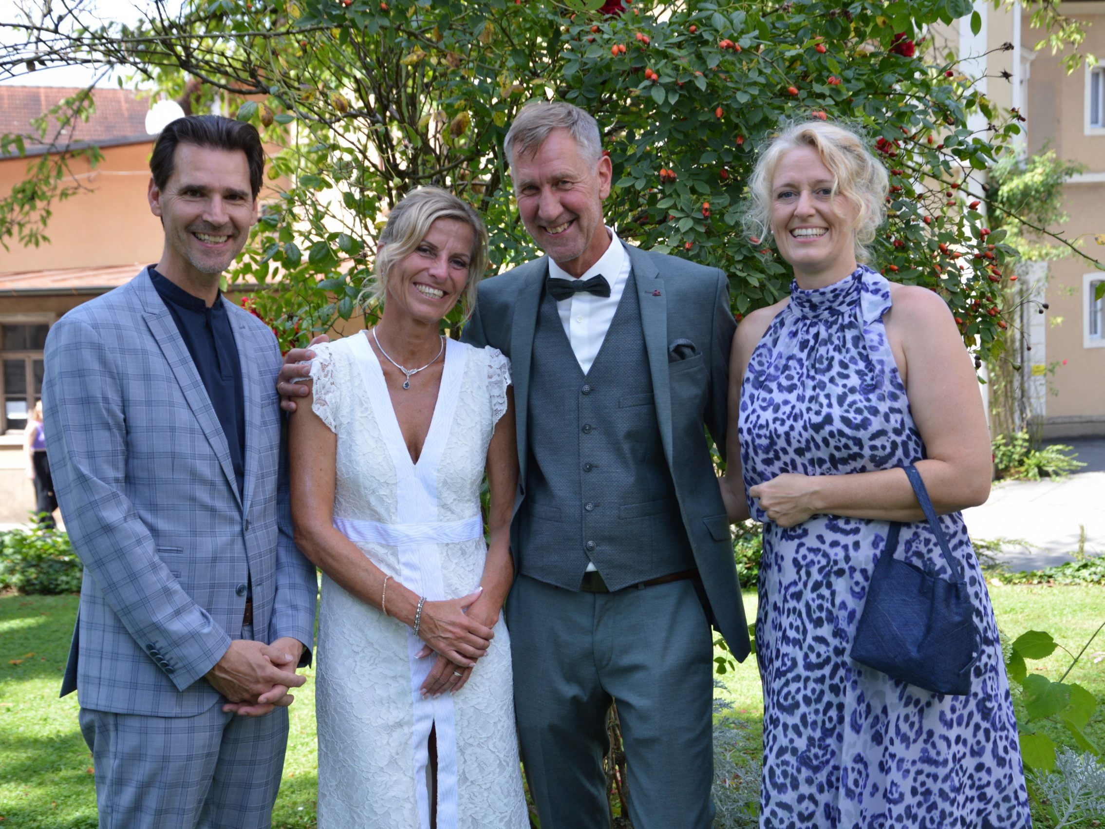Andrea Maier und Michael Mathis feierten Hochzeit.