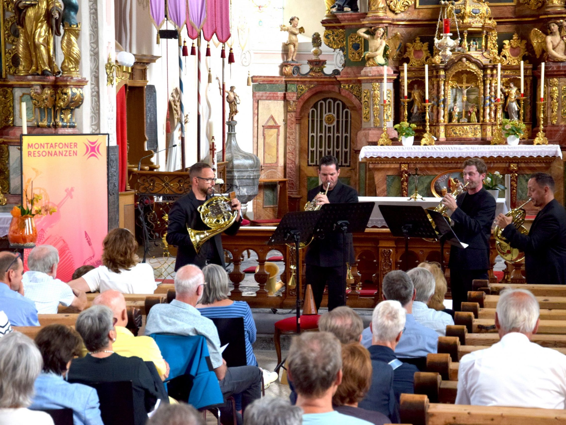 Bei den Montafoner Resonanzen war jüngst das Rheingold Quartett zu Gast. Die Pfarrgemeinde Bartholomäberg ermöglichte den Auftritt des angesehenen Ensembles in der Pfarrkirche Bartholomäberg. Bei den Montafoner Resonanzen war jüngst das Rheingold Quartett zu Gast. Die Pfarrgemeinde Bartholomäberg ermöglichte den Auftritt des angesehenen Ensembles in der Pfarrkirche Bartholomäberg.