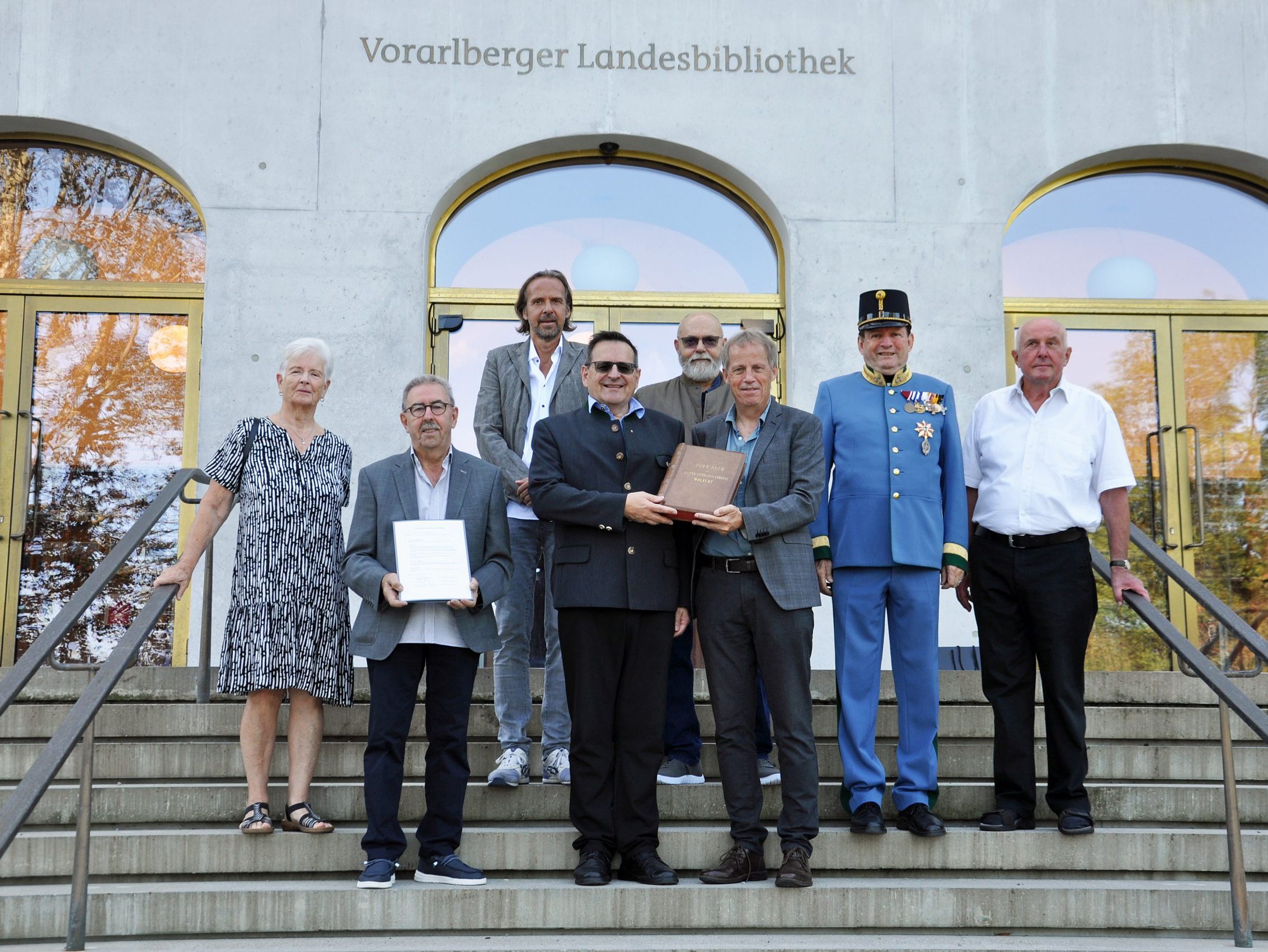 Mit einem Festakt wurde die Schenkung gefeiert. Mit einem Festakt wurde die Schenkung gefeiert.
