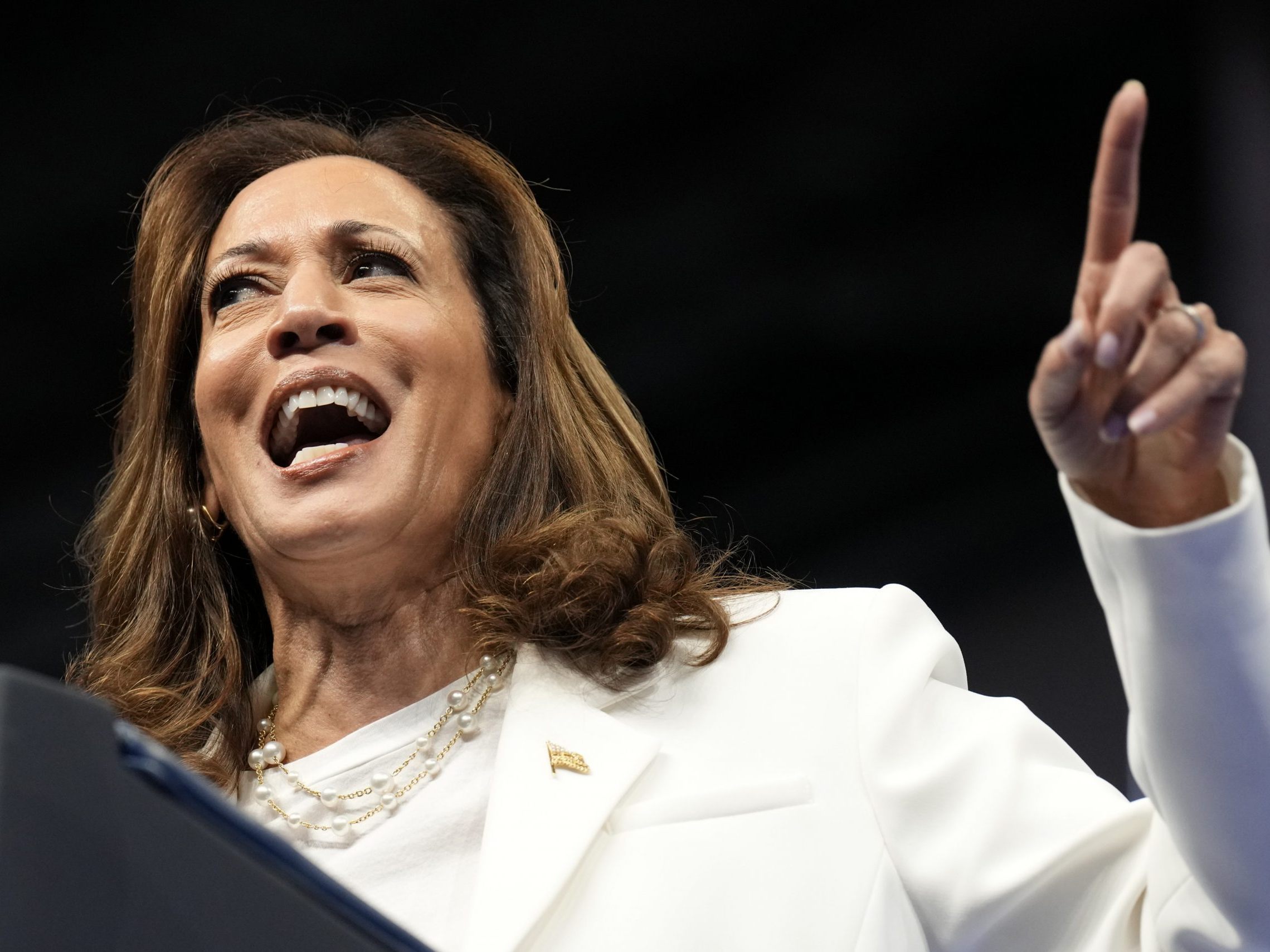 Kamala Harris gab das erste Interview seit ihrer Präsidentschaftskandidatur.