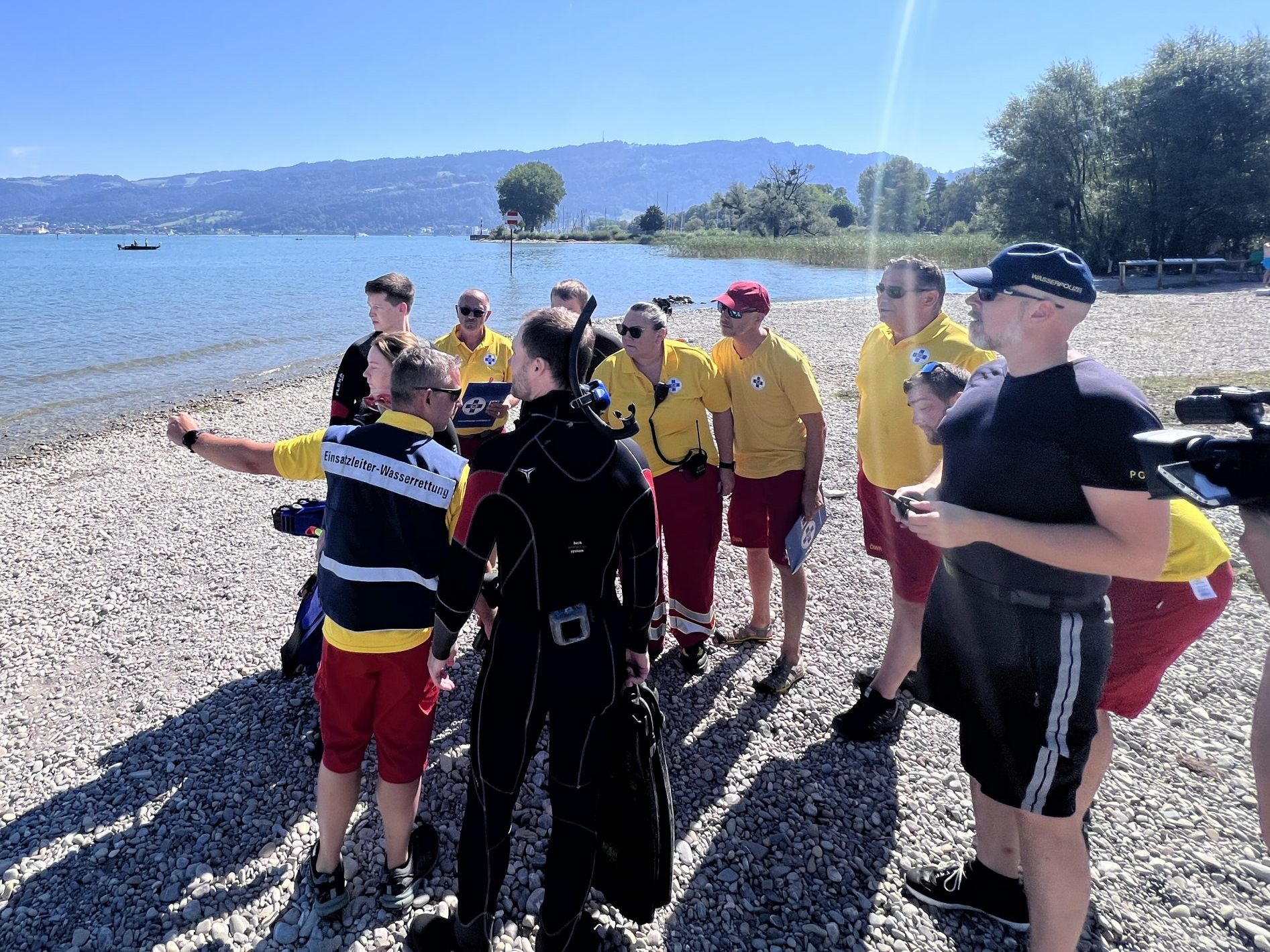 Großeinsatz in Bregenz