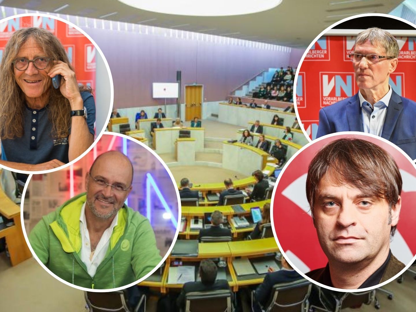 Vier Kleinparteien treten zur Vorarlberger Landtagswahl an.