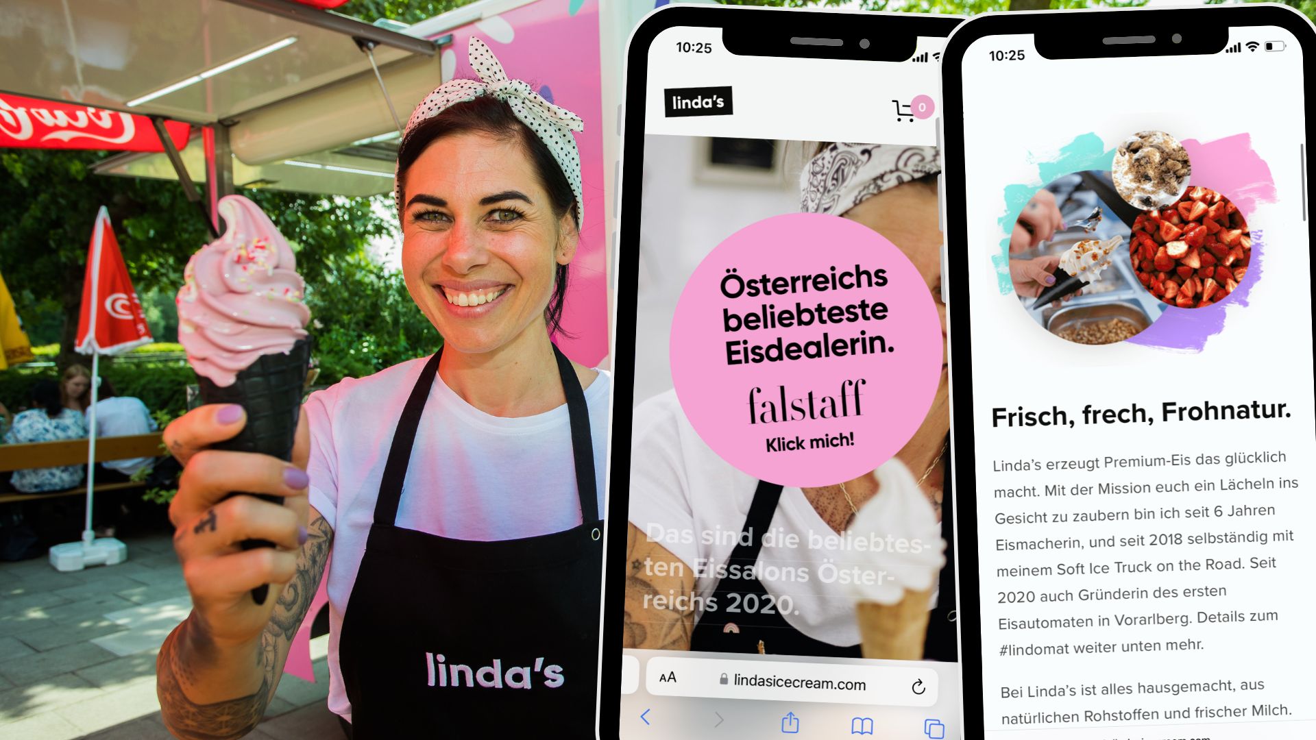 Lindas Icecream begeistert seit Jahren Eisliebhaber mit einer Vielzahl von köstlichen Eissorten. 