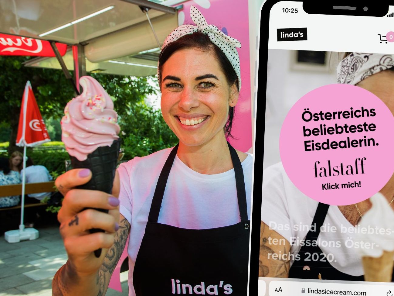 Lindas Icecream begeistert seit Jahren Eisliebhaber mit einer Vielzahl von köstlichen Eissorten. Lindas Icecream begeistert seit Jahren Eisliebhaber mit einer Vielzahl von köstlichen Eissorten.