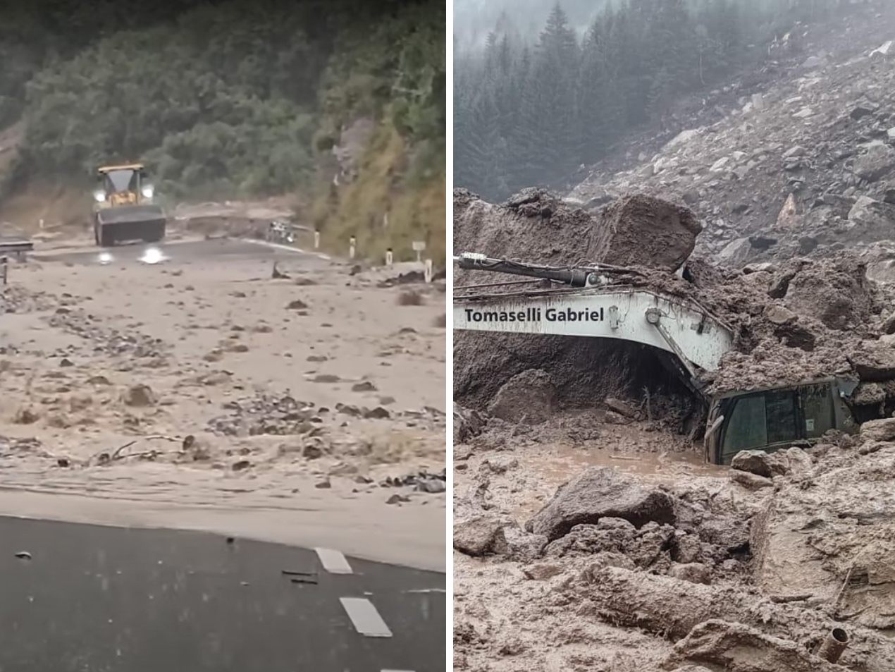 Schon weider heftige Unwetter und Muren im Arlberg- und Silvrettagebiet. Schon weider heftige Unwetter und Muren im Arlberg- und Silvrettagebiet.