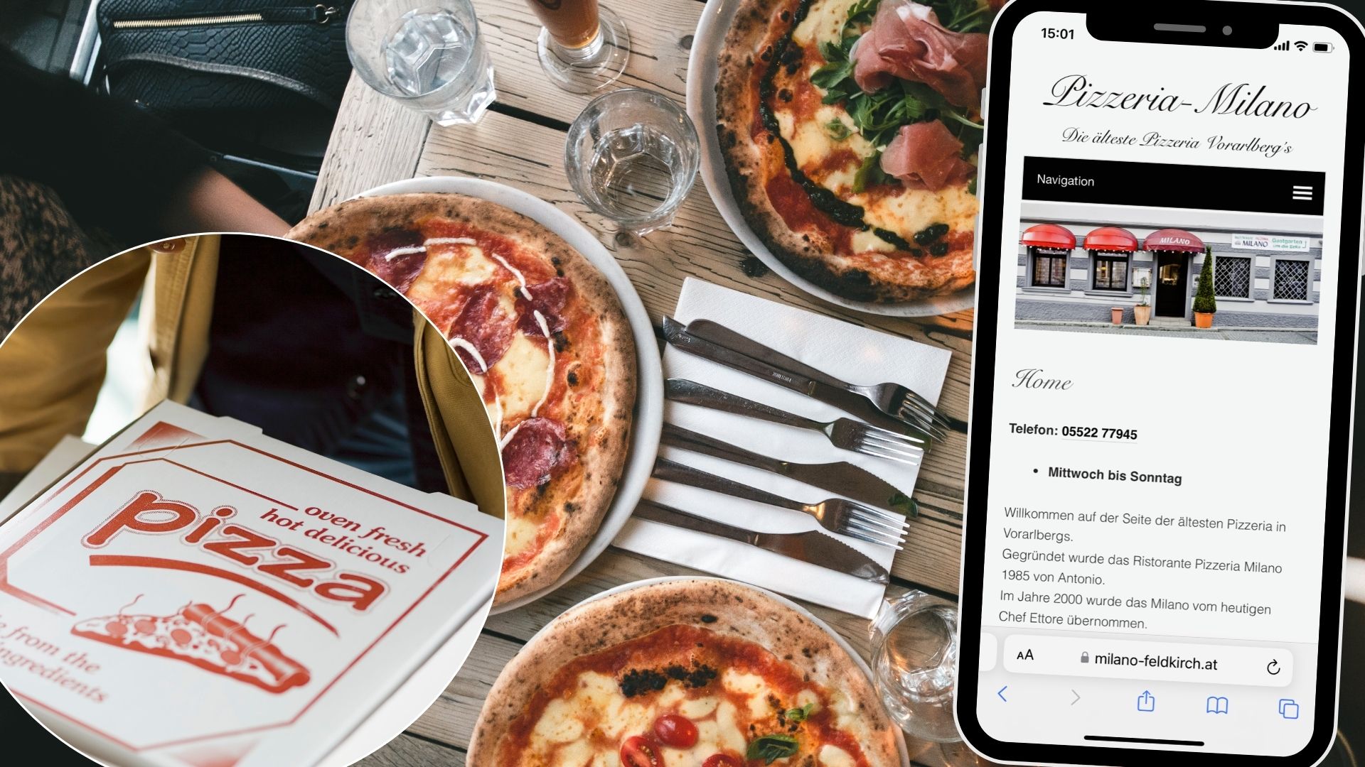 Pizzeria Milano verführt mit hausgemachten Kreationen italienischer Provenienz und begeistert ihre Gäste mit traditioneller italienischer Küche. Pizzeria Milano verführt mit hausgemachten Kreationen italienischer Provenienz und begeistert ihre Gäste mit traditioneller italienischer Küche.