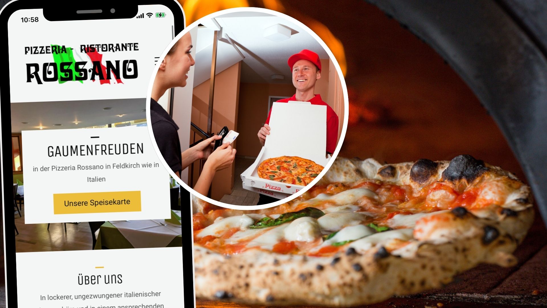 Die Feldkircher Pizzeria Rossano hat sich einen exzellenten Ruf mit ihrem klaren kulinarischen Profil erarbeitet. Die Feldkircher Pizzeria Rossano hat sich einen exzellenten Ruf mit ihrem klaren kulinarischen Profil erarbeitet.