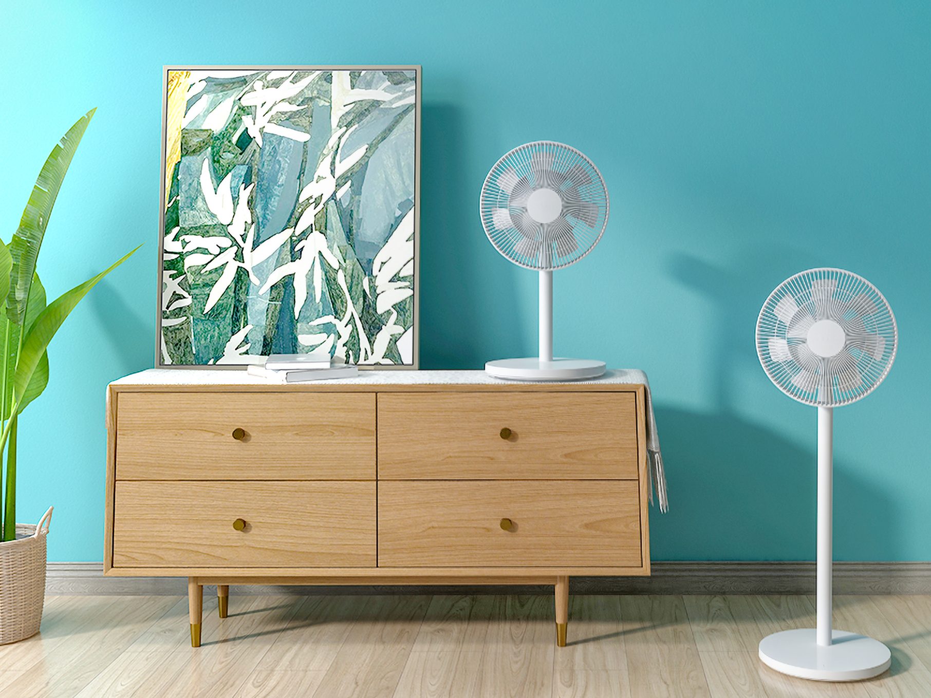 Der Xiaomi Smart Standing Fan 2 ist mit zahlreichen Features ausgestattet.