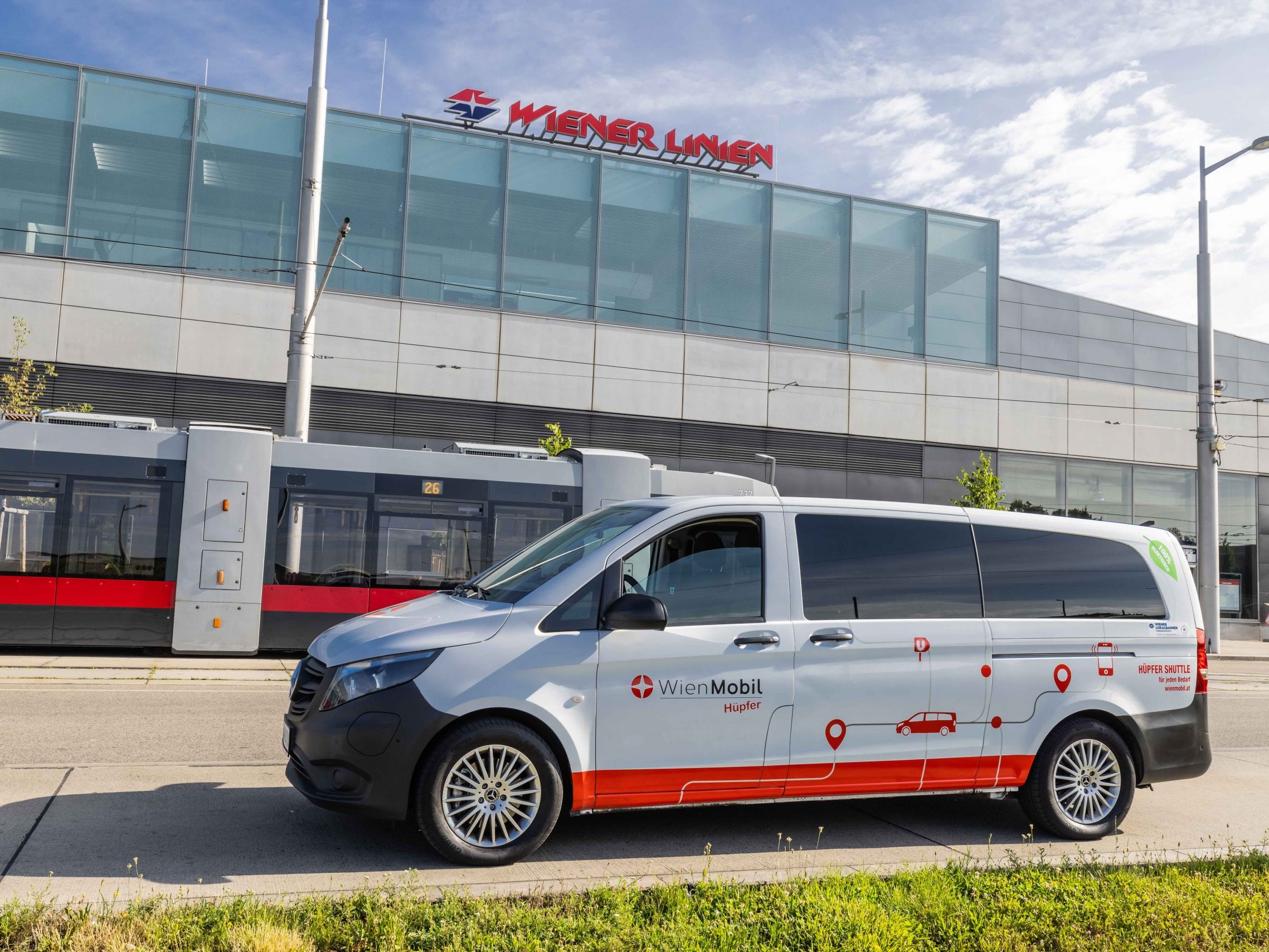 Der WienMobil Hüpfer war schon Tausende Male im Einsatz.
