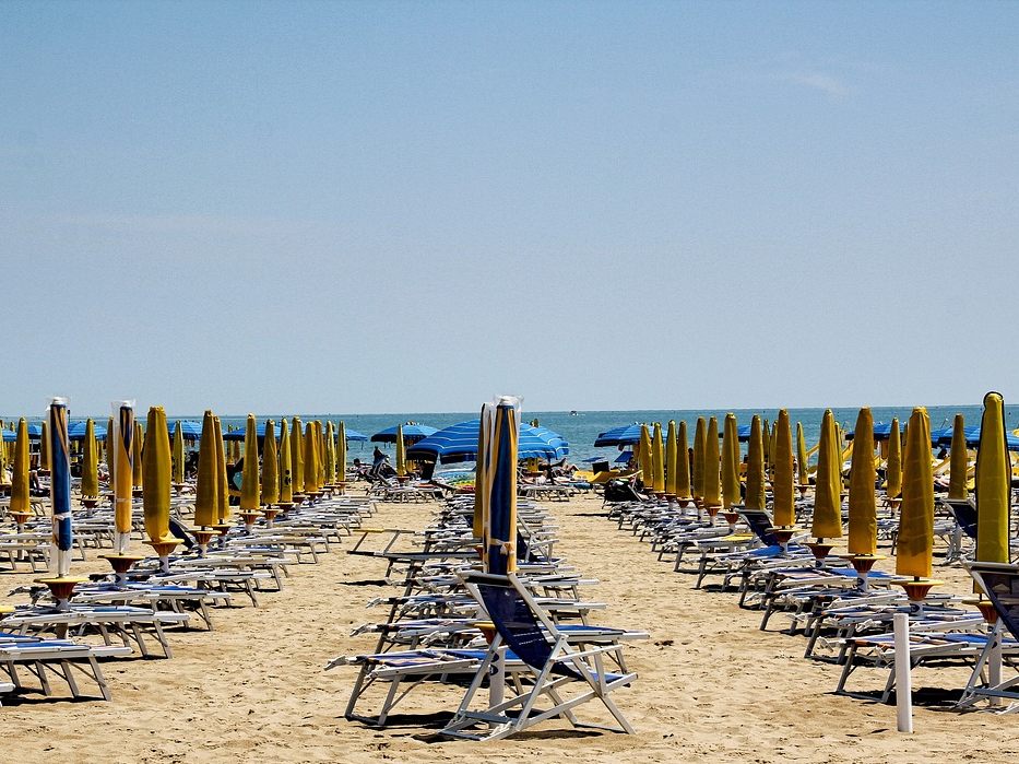 Am Strand von Jesolo brach die Österreicherin zusammen. Am Strand von Jesolo brach die Österreicherin zusammen.