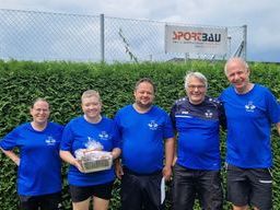 vlnr. Anja Puntigam, Mier Jessica, Liebminger Martin, Wallis Gerhard, Zimmermann Hans