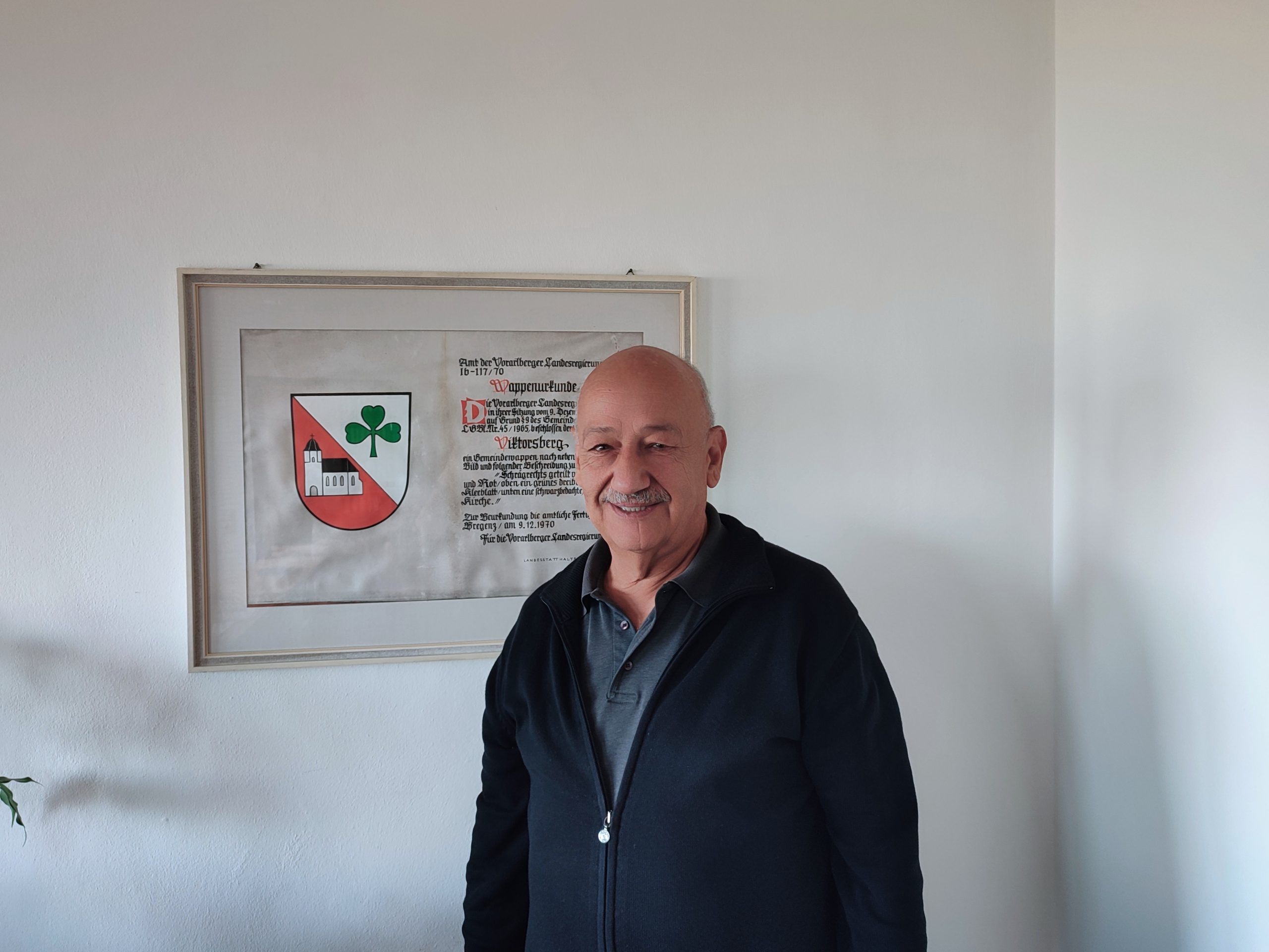 Nach fast 20 Jahren als Bürgermeister von Viktorsberg freut sich Philibert Ellensohn nun auf den verdienten Ruhestand. Nach fast 20 Jahren als Bürgermeister von Viktorsberg freut sich Philibert Ellensohn nun auf den verdienten Ruhestand.