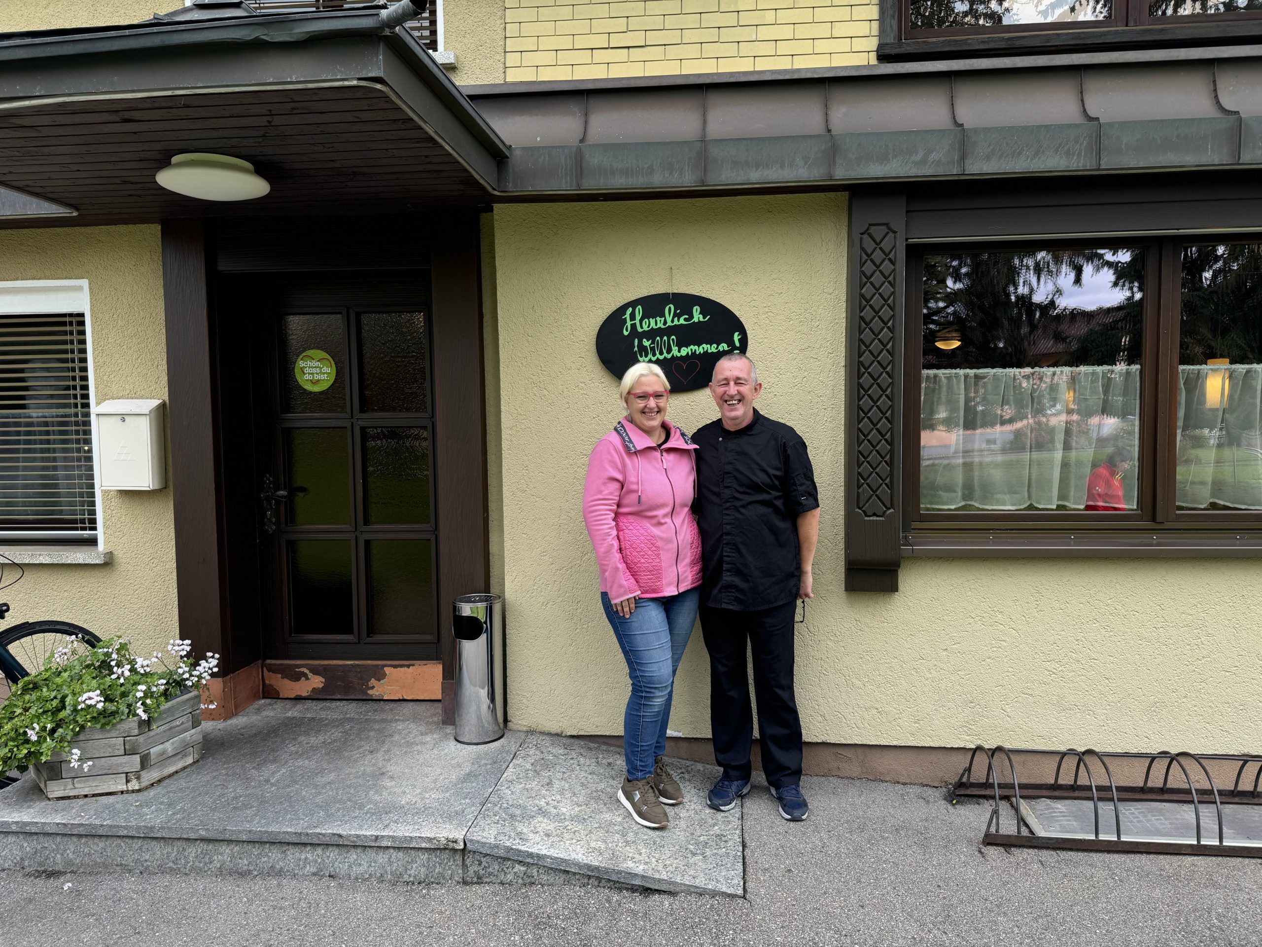 Ramona und Olaf, die neuen Betreiber des Gashauses Krone in Mäder