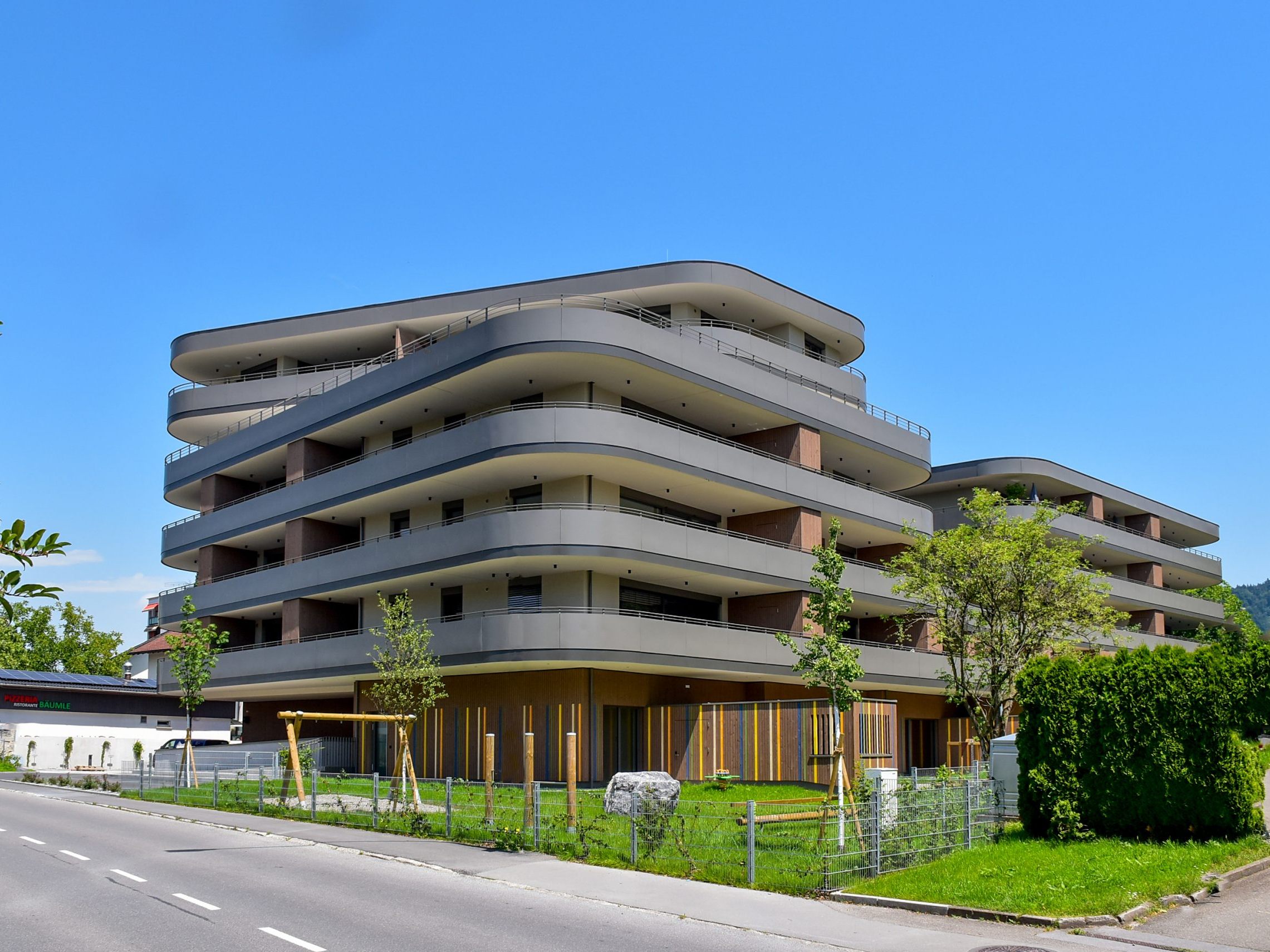 Das neue KinderHaus kann von Interessierten besichtigt werden