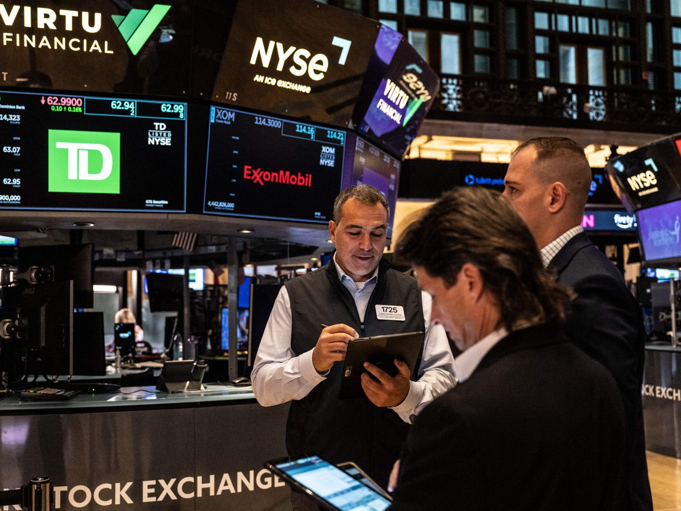 Auch an der US-Börse wartete man gespannt auf die Zinsentscheidung