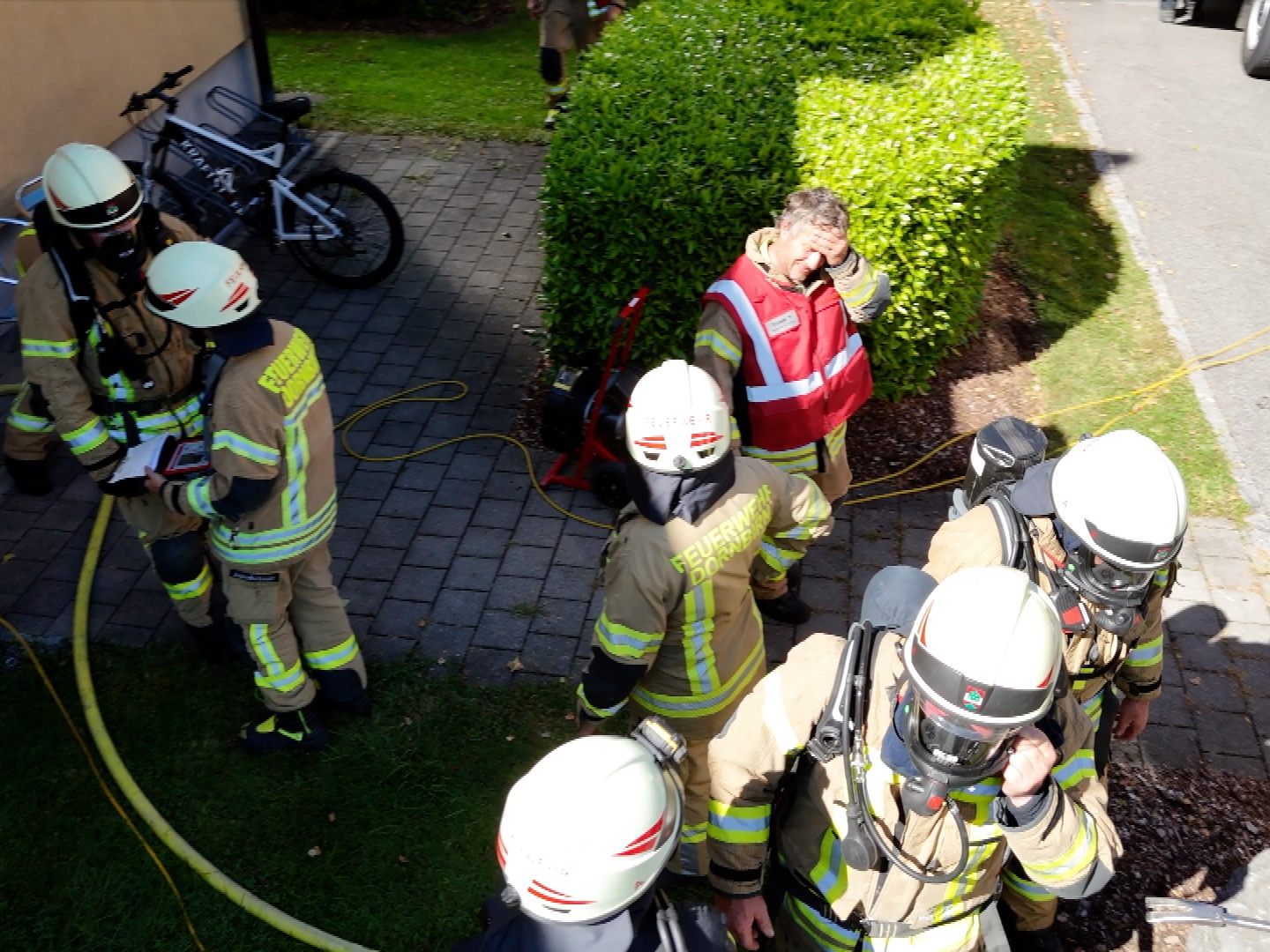 Feuerwehreinsatz in Dornbirn