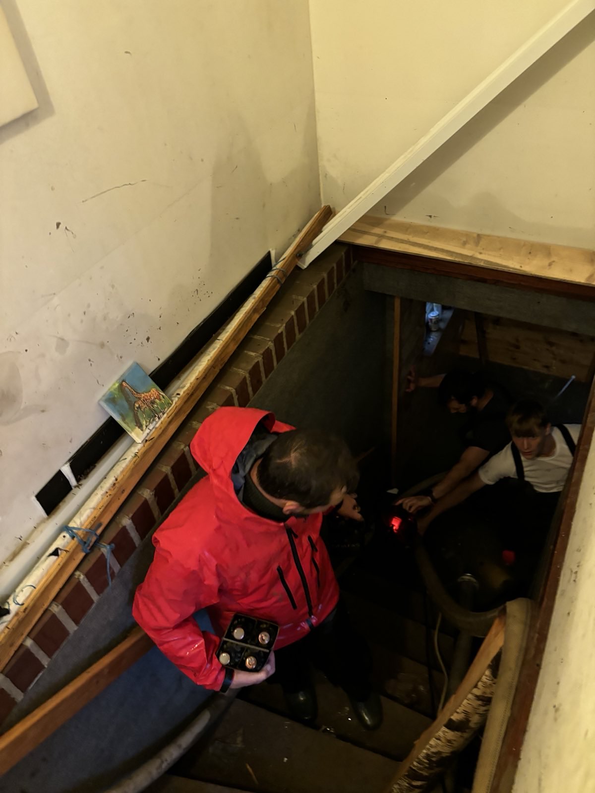 Das Wasser stand 40 bis 50 Zentimeter hoch.