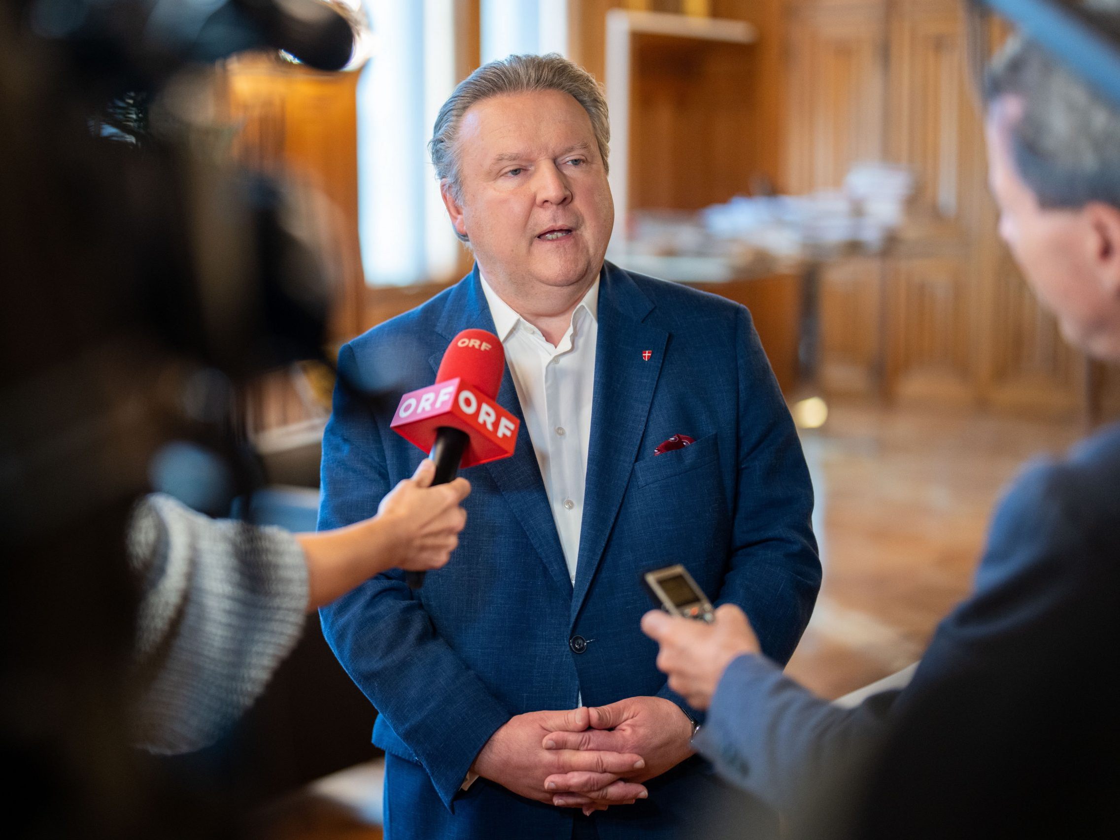 Wiens SPÖ-Chef Ludwig am Tag nach der Nationalratswahl.
