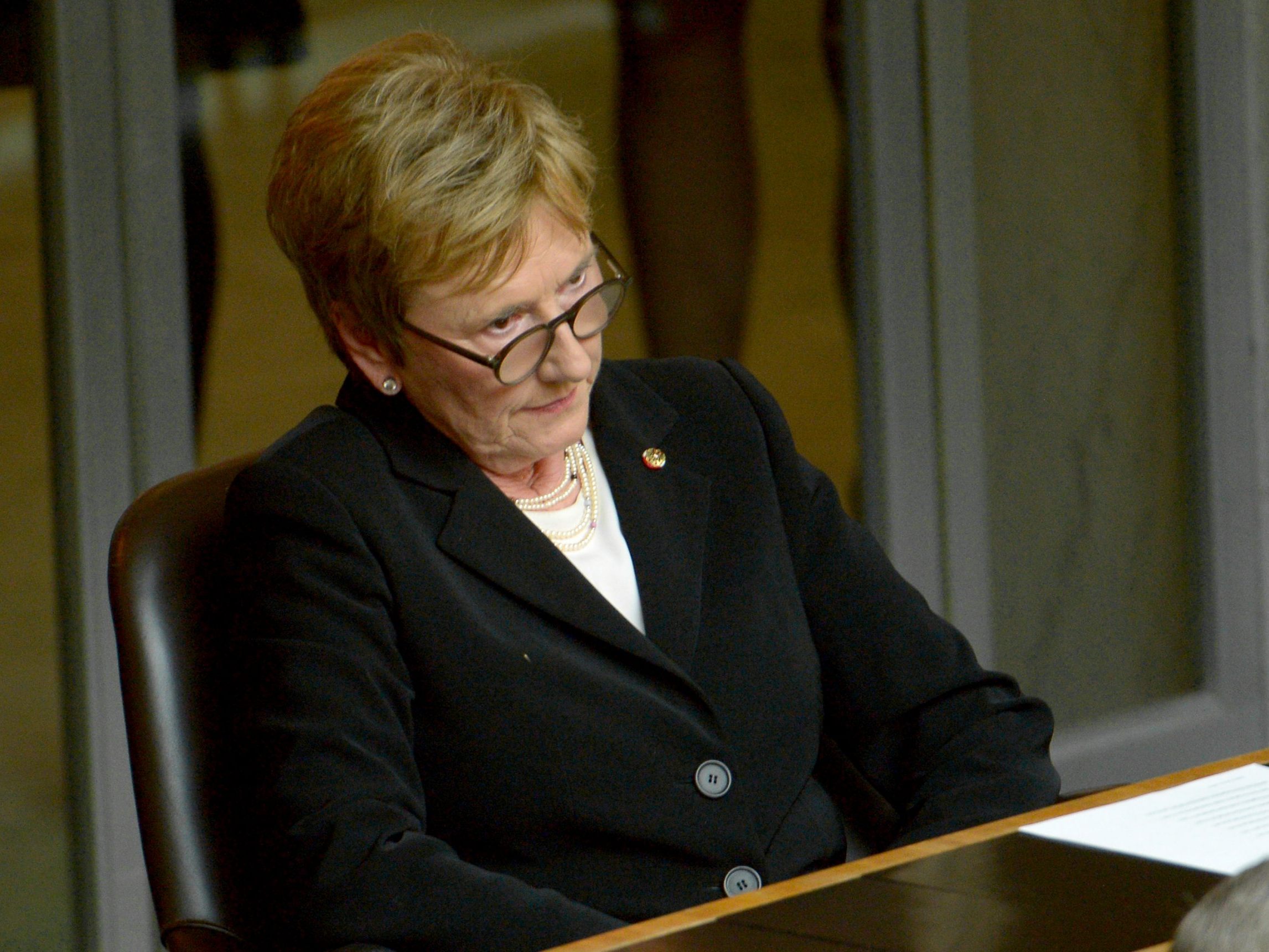 Monika Lindner - hier im Jahr 2013 - feiert am Mittwoch ihren 80. Geburtstag.