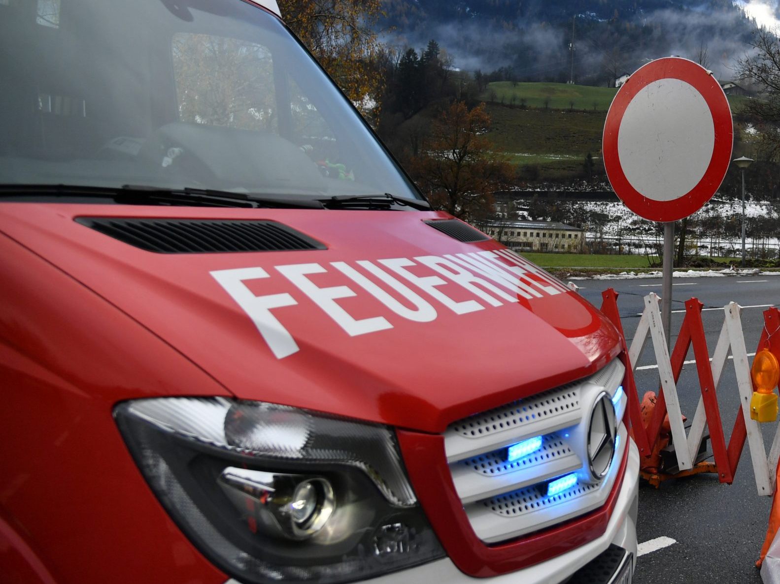 Zur Sicherheit wurden bereits erste Straßen gesperrt.