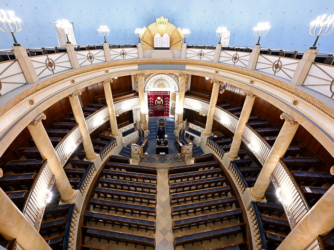 Der jüdische Stadttempel in der Wiener Innenstadt. Der jüdische Stadttempel in der Wiener Innenstadt.