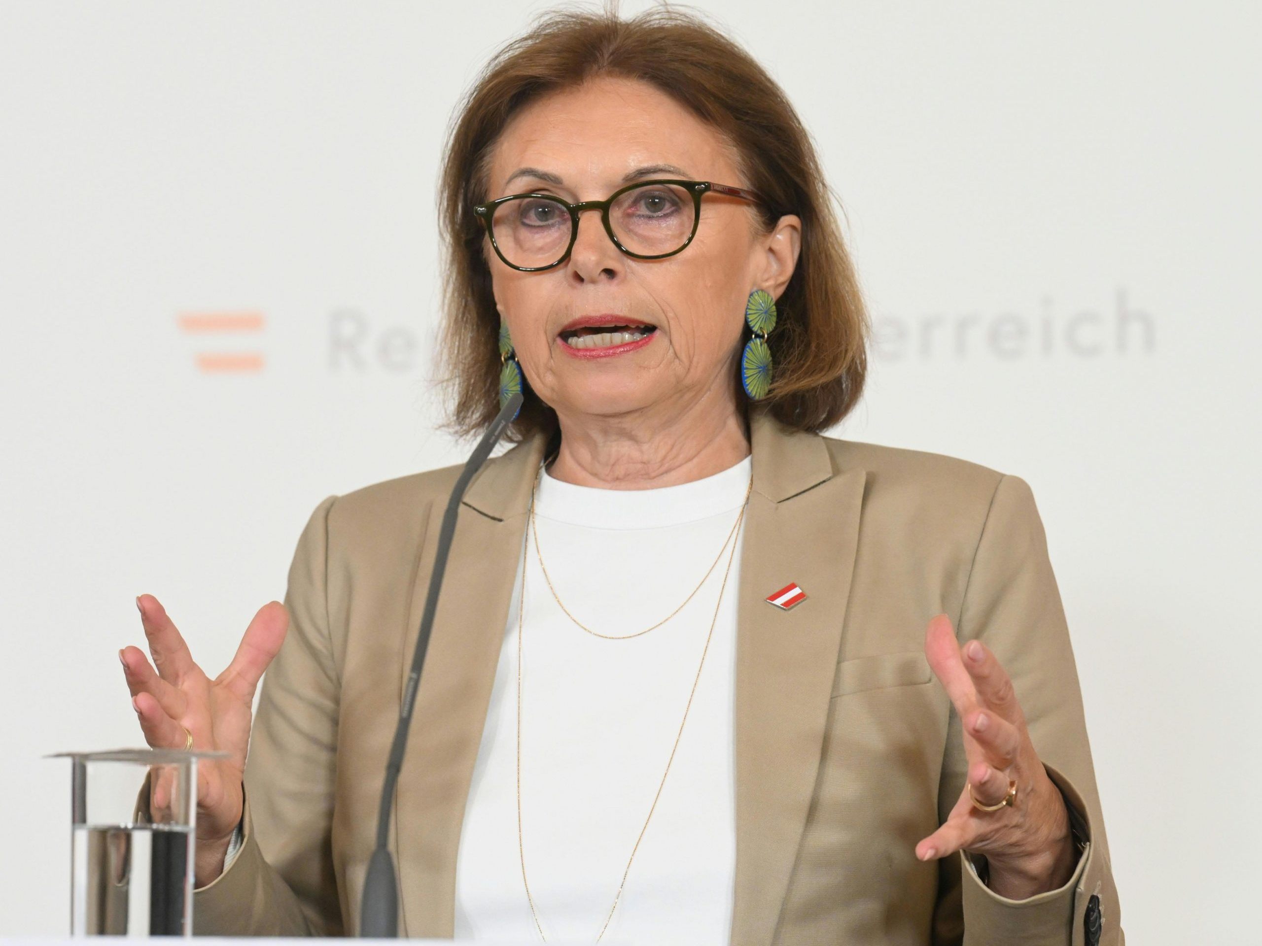 Tourismus-Staatssekretärin Susanne Kraus-Winkler (ÖVP). Die Nationalratswahl steigt in weniger als drei Wochen. Tourismus-Staatssekretärin Susanne Kraus-Winkler (ÖVP). Die Nationalratswahl steigt in weniger als drei Wochen.