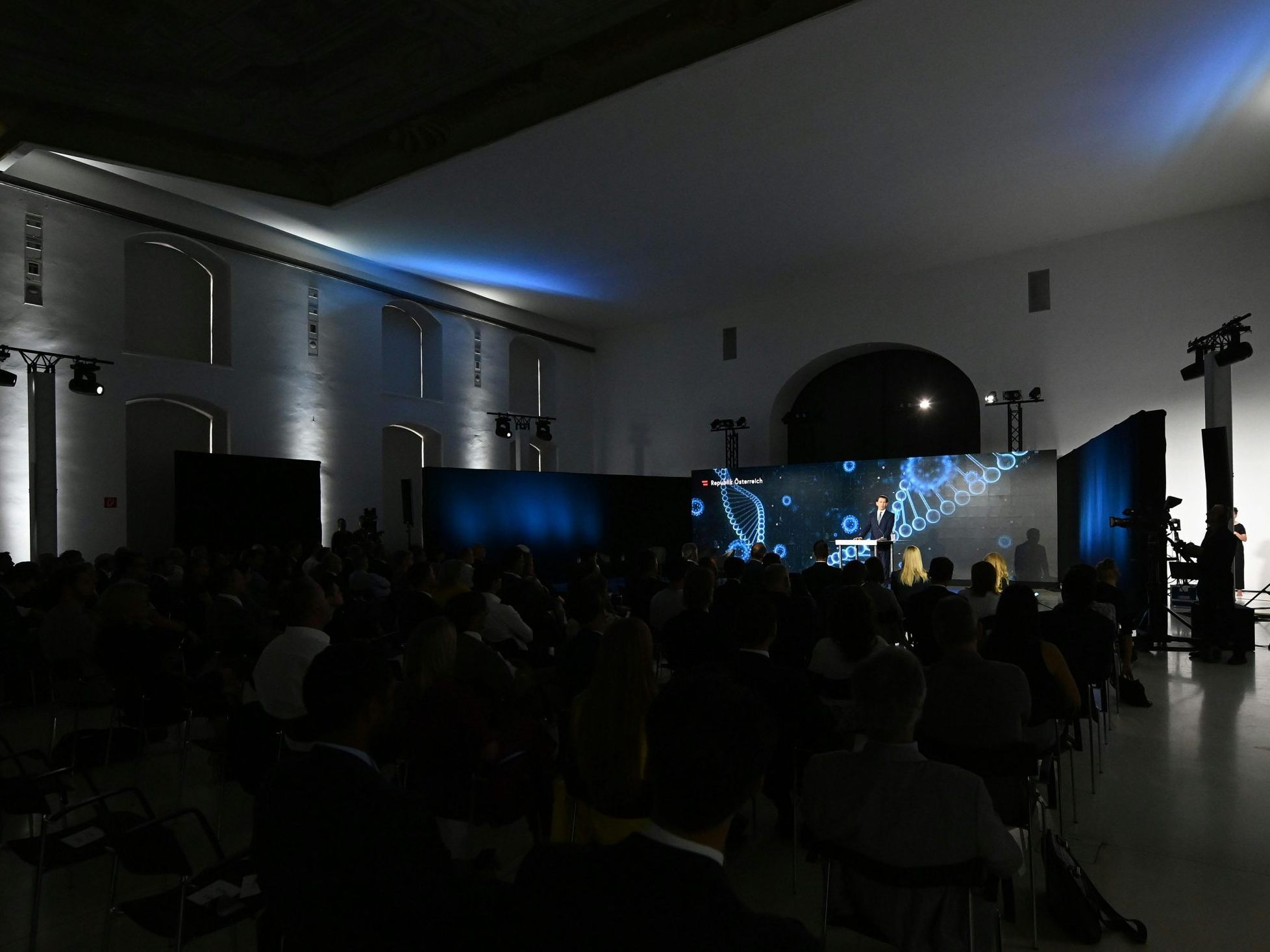 Die Aula der Wissenschaften in Wien.