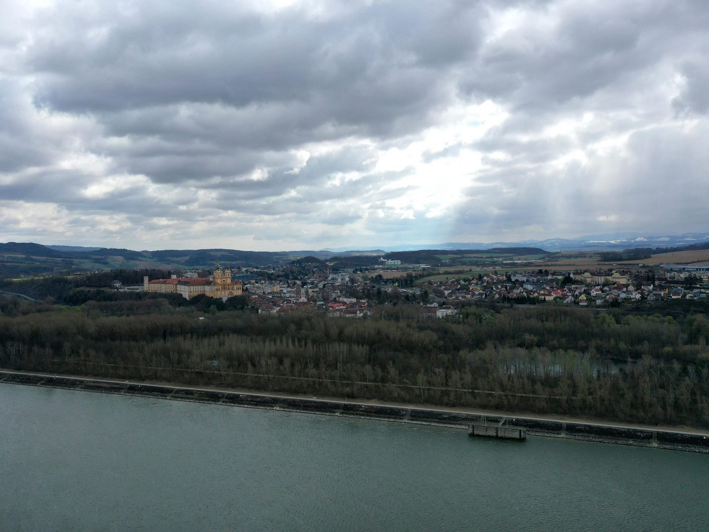 MS Austria wird in Melk auslaufen.
