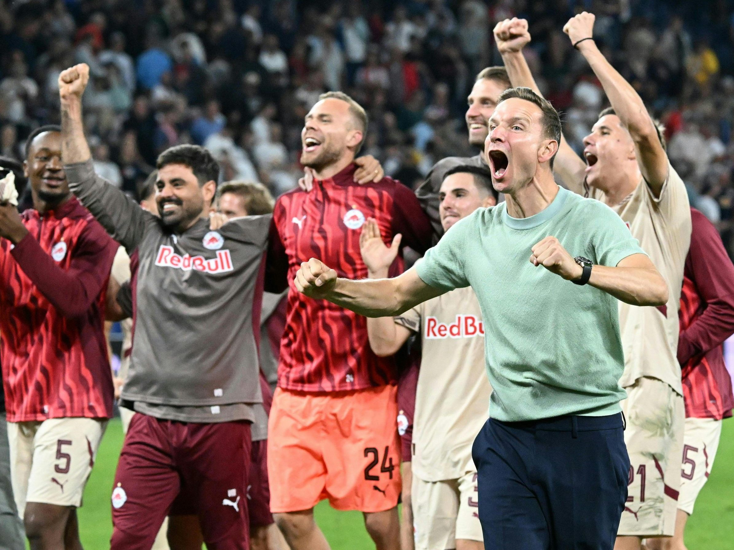 Salzburg ist zum wiederholten Male in der Champions League mit dabei. Salzburg ist zum wiederholten Male in der Champions League mit dabei.
