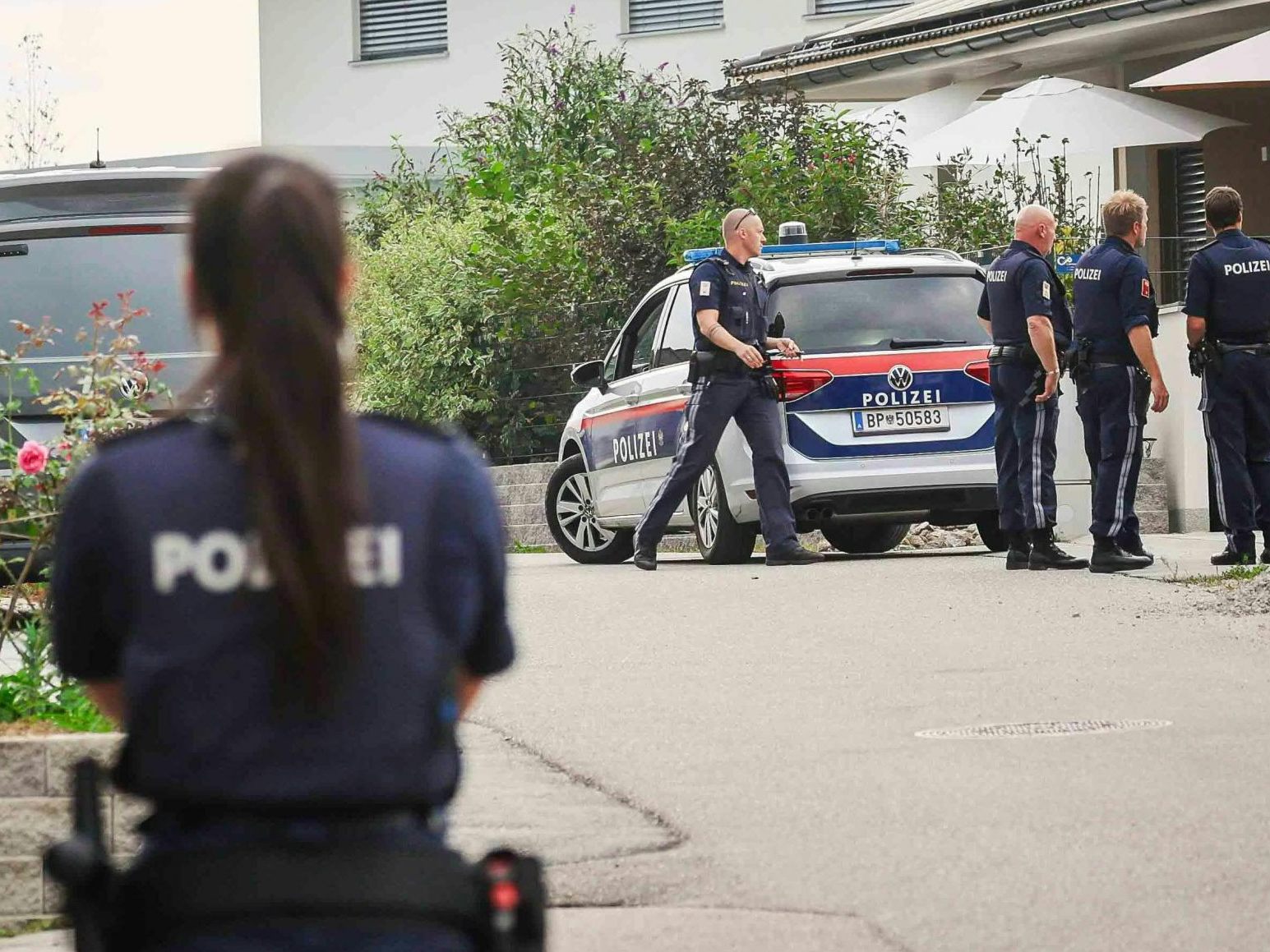 Polizei im Einsatz