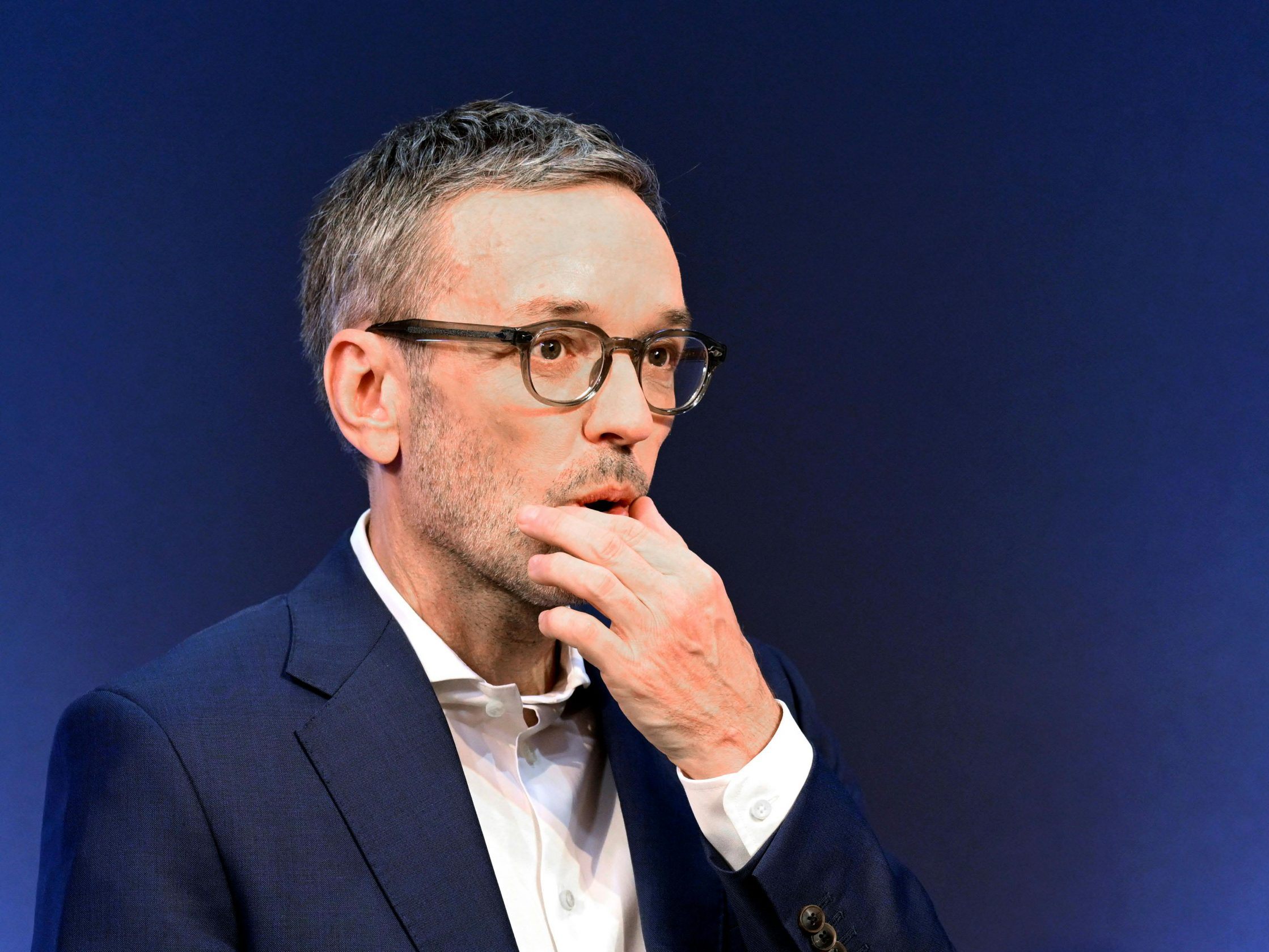 Statement von Herbert Kickl. Statement von Herbert Kickl.