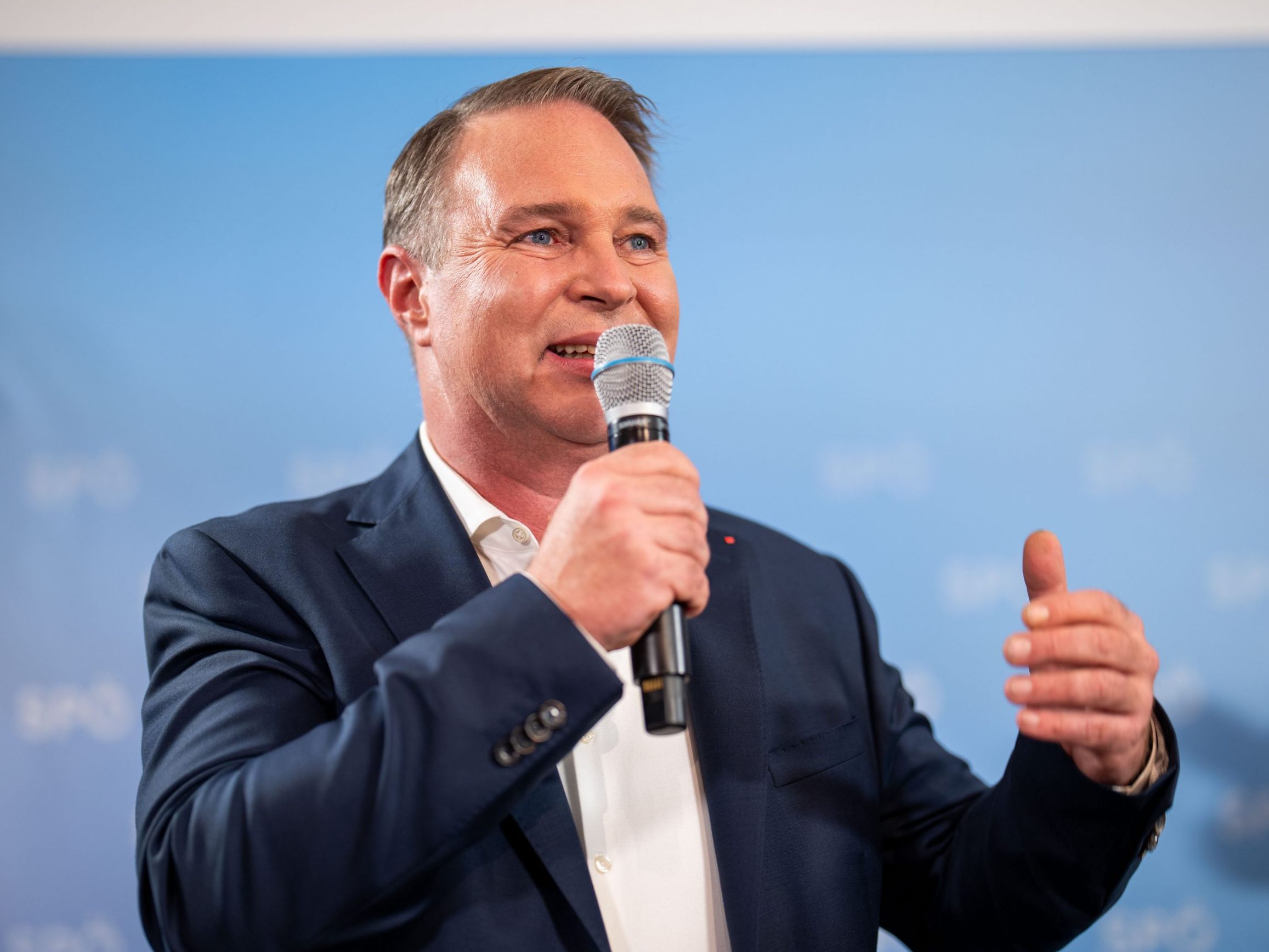 Andreas Babler gibt ein Statement ab. Andreas Babler gibt ein Statement ab.