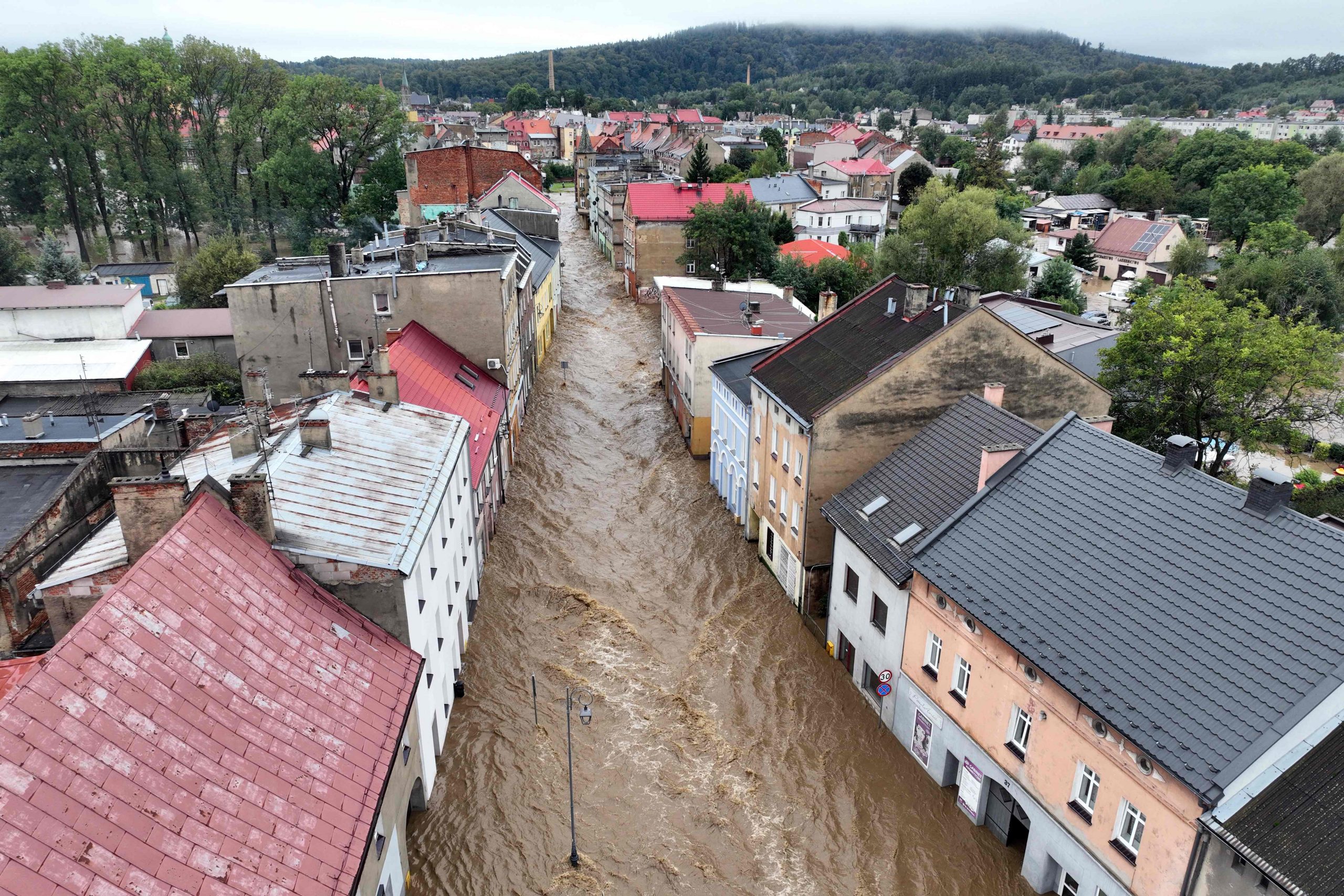 POLAND-WEATHER-FLOODS