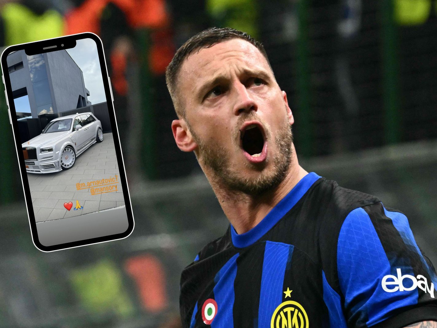Ganz schön protzig: Arnautović präsentiert auf Instagram seinen neuen Prachtschlitten. Ganz schön protzig: Arnautović präsentiert auf Instagram seinen neuen Prachtschlitten.