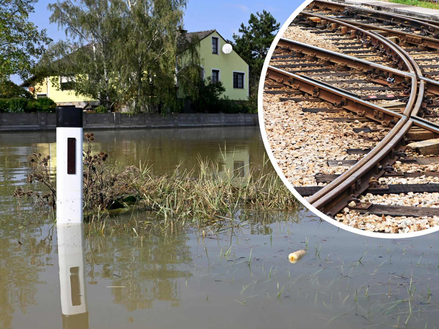 Die Sperre der Weststrecke der Bahn ist für viele Personen mit Verzögerungen verbunden.