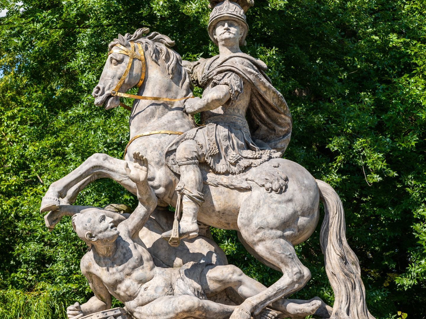 Das Sobieski-Monument in Warschau. Das Sobieski-Monument in Warschau.