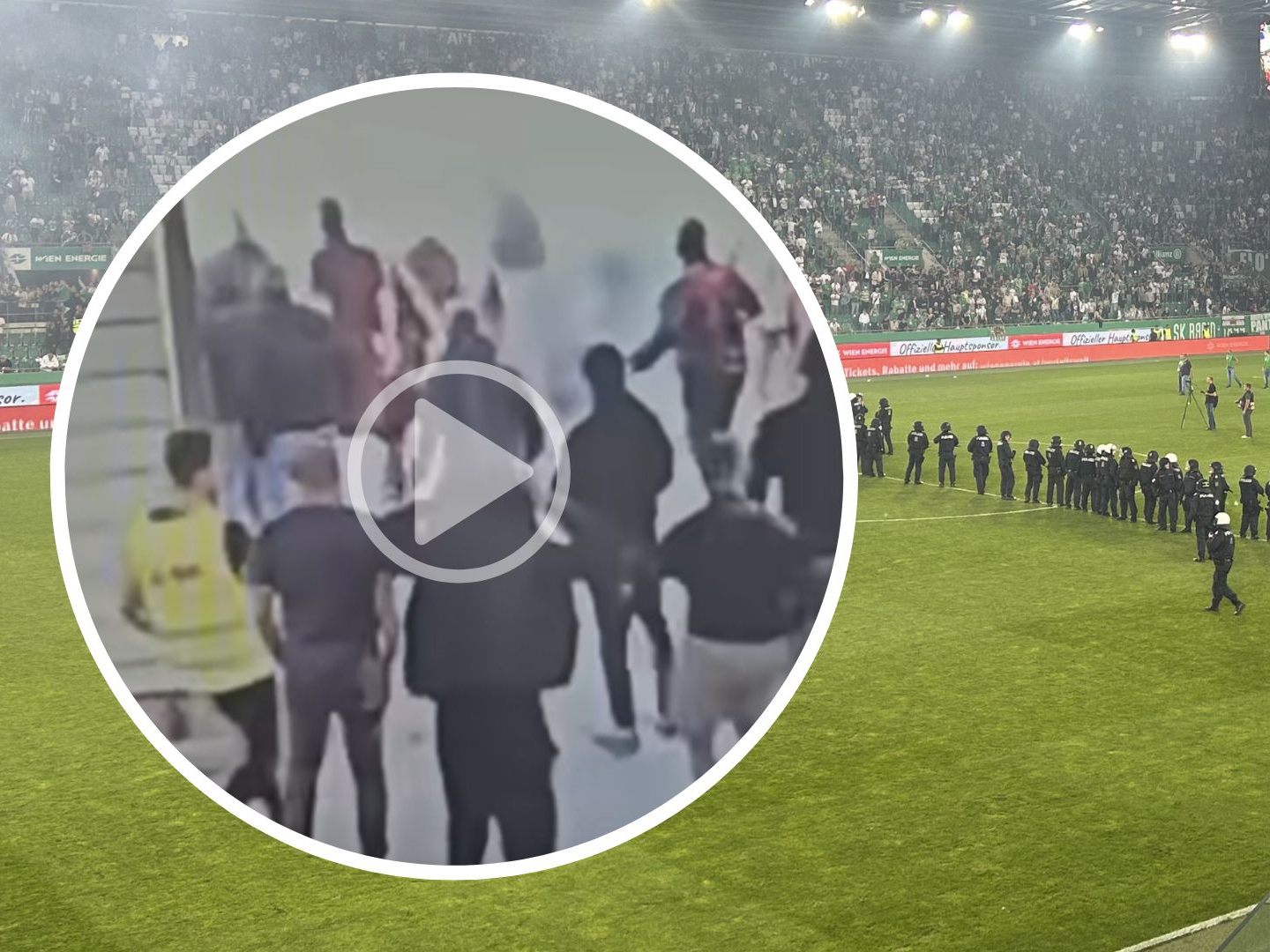 Der "Falter" stellte das Video online und ortet Polizeiversagen. Der "Falter" stellte das Video online und ortet Polizeiversagen.