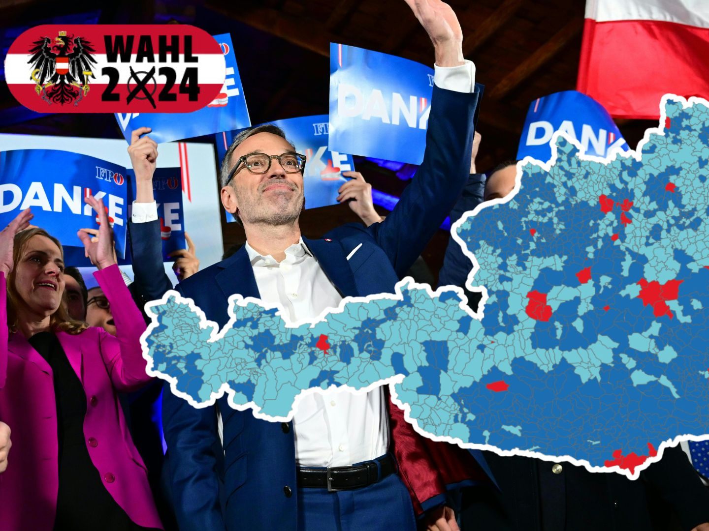 Vorläufiges Endergebnis der NR-Wahl 2024: So hat Österreich gewählt.