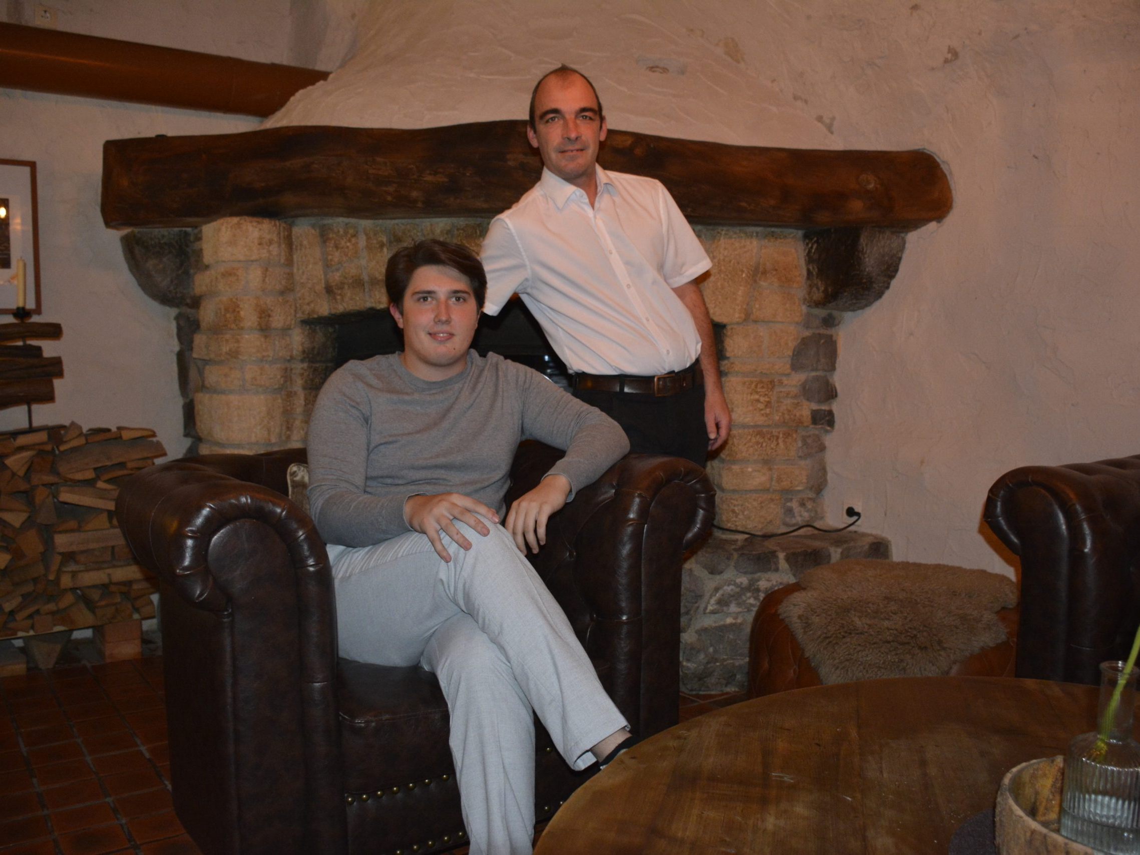 David Flatz (sitzend) und David Weiss