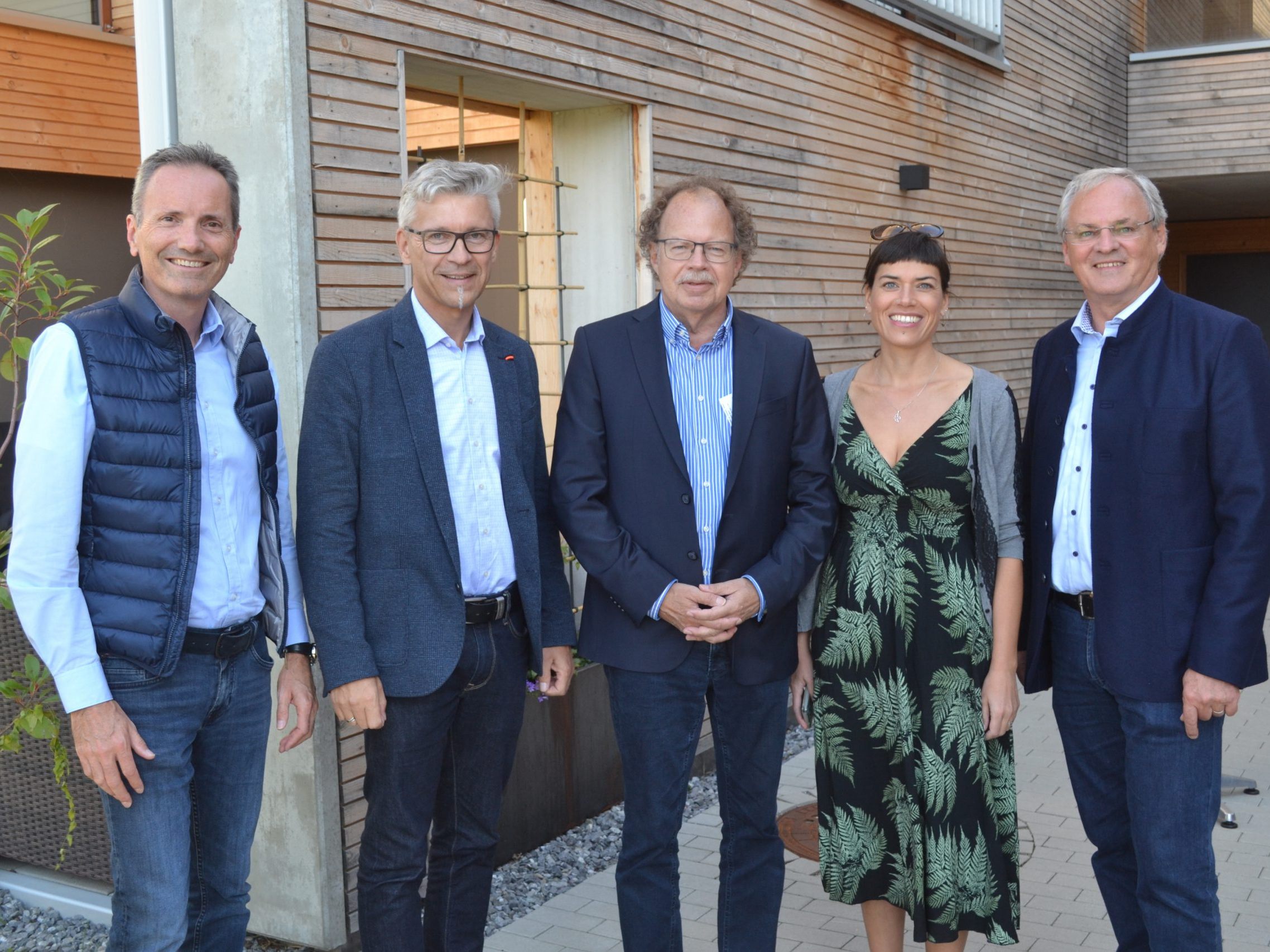 Kasseroler, Olivia Mair und Landtagspräsident Harald Sonderegger. Kasseroler, Olivia Mair und Landtagspräsident Harald Sonderegger.