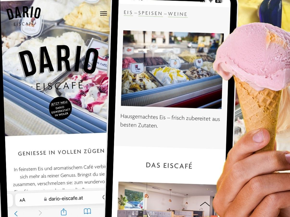 Im Dario Eiscafé erwartet dich mehr als nur ein Eis oder Kaffee – hier verschmelzen feinste Eisspezialitäten und aromatischer Kaffee zu einem vollendeten Genussmoment. Im Dario Eiscafé erwartet dich mehr als nur ein Eis oder Kaffee – hier verschmelzen feinste Eisspezialitäten und aromatischer Kaffee zu einem vollendeten Genussmoment.