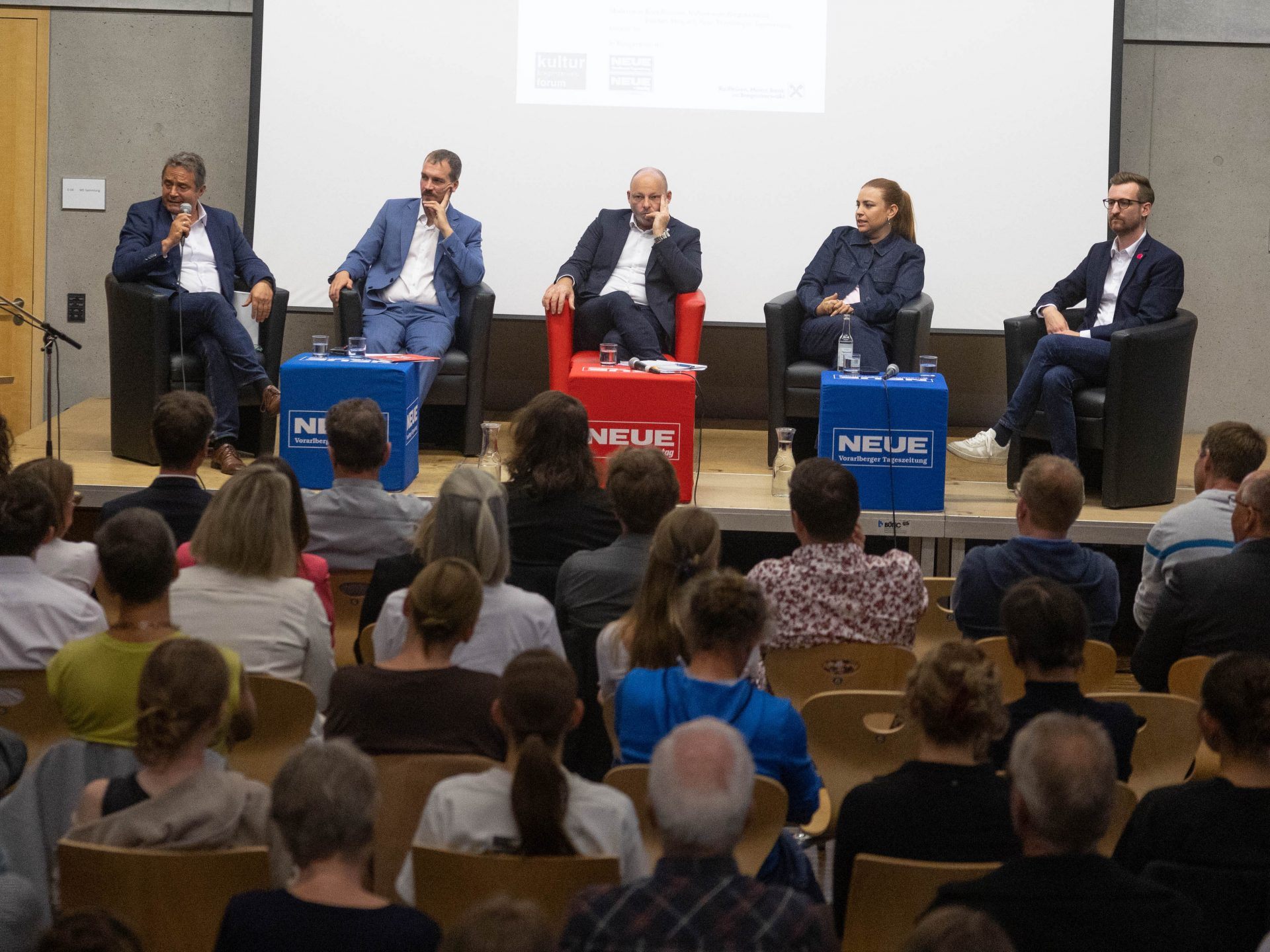 Die große Podiumsdiskussion in Egg.