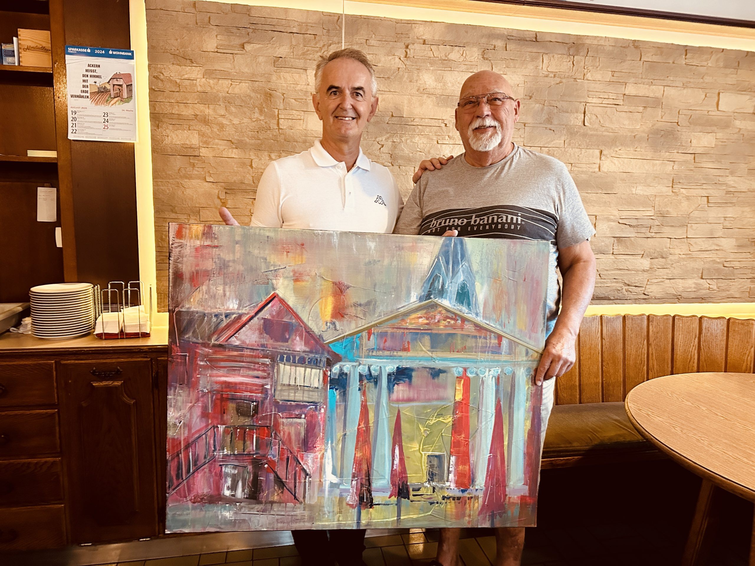„K&K – Kunst und Kulinarik“: eine neue Idee von Viktor Dusevic und Gerhard Montibeller. „K&K – Kunst und Kulinarik“: eine neue Idee von Viktor Dusevic und Gerhard Montibeller.