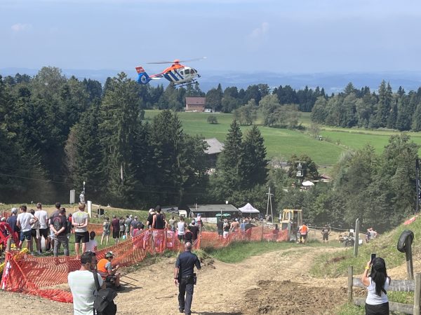 Zwei Schwerverletzte bei Crossrennen in Möggers