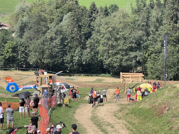 Zwei Schwerverletzte bei Crossrennen in Möggers