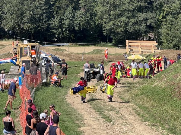 Zwei Schwerverletzte bei Crossrennen in Möggers