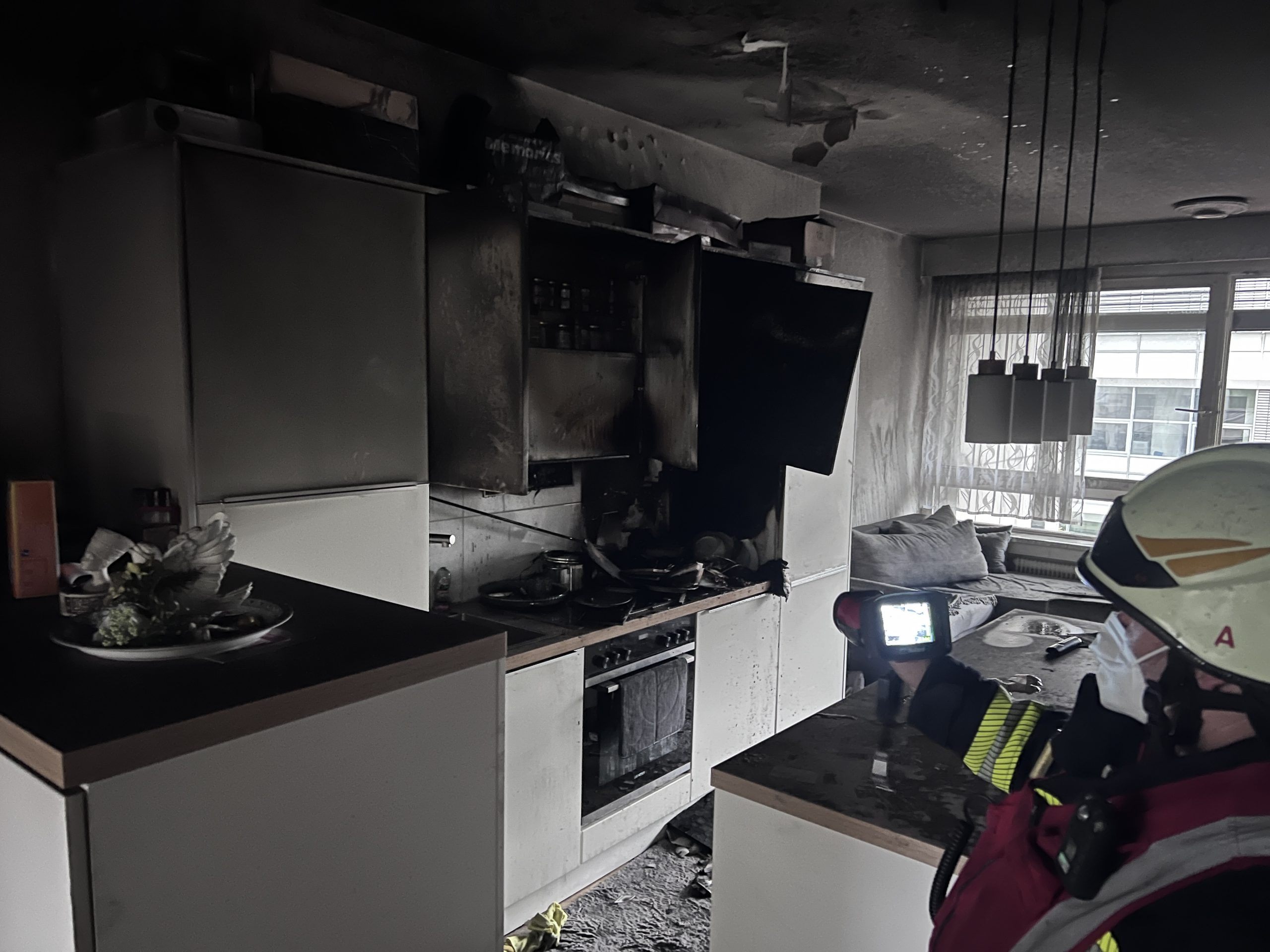 Brand dürfte im Küchenbereich ausgebrochen sein Brand dürfte im Küchenbereich ausgebrochen sein