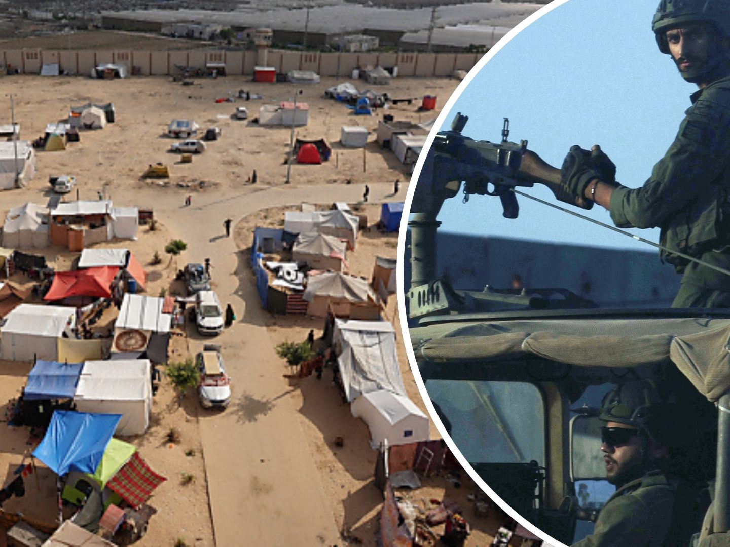 Zelte für Binnenflüchtlinge (Archivbild) bei israelischem Luftschlag getroffen. Zelte für Binnenflüchtlinge (Archivbild) bei israelischem Luftschlag getroffen.