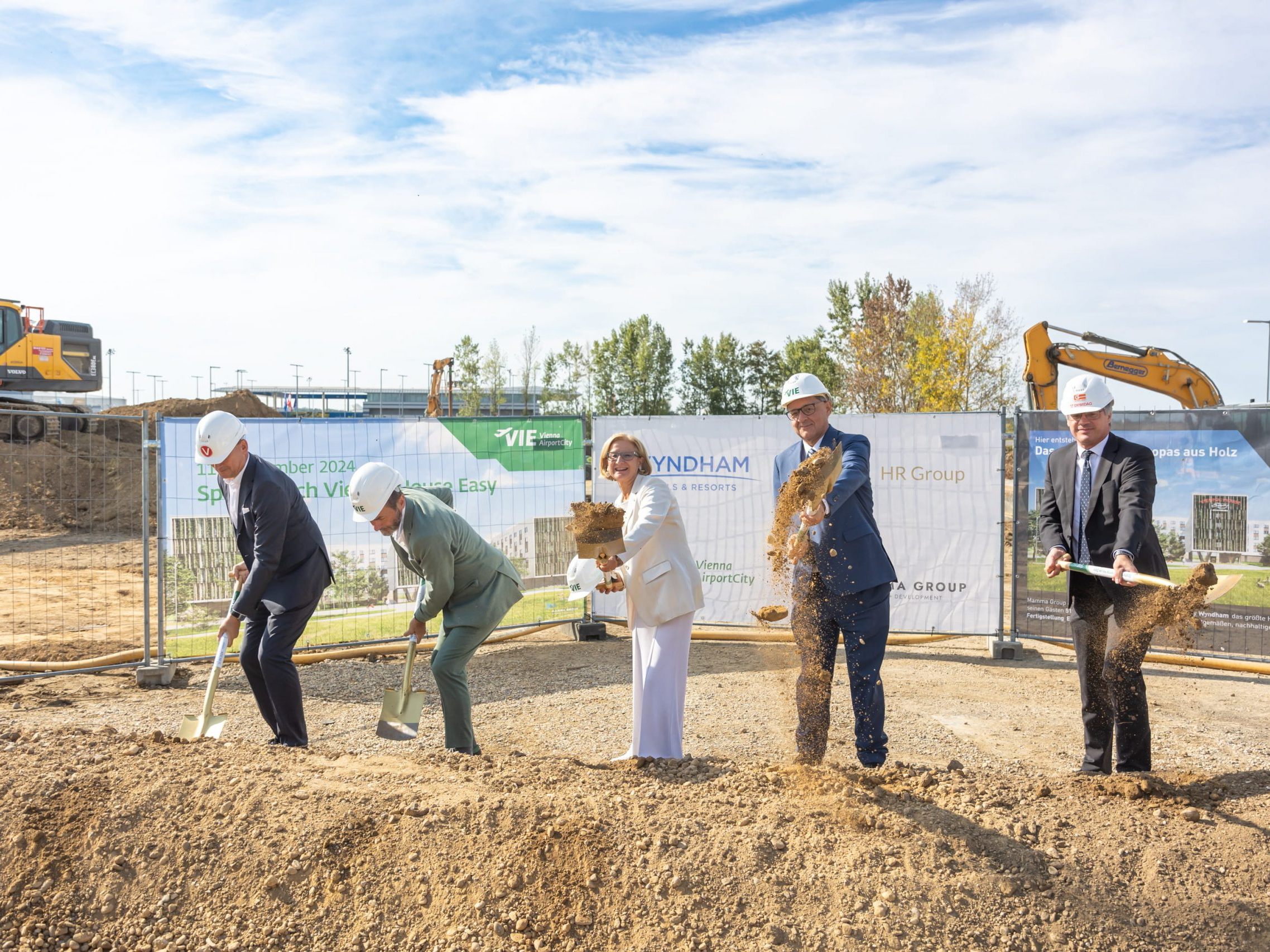 Am Flughafen Wien entsteht eines der größten Hotels des Landes. Am Flughafen Wien entsteht eines der größten Hotels des Landes.