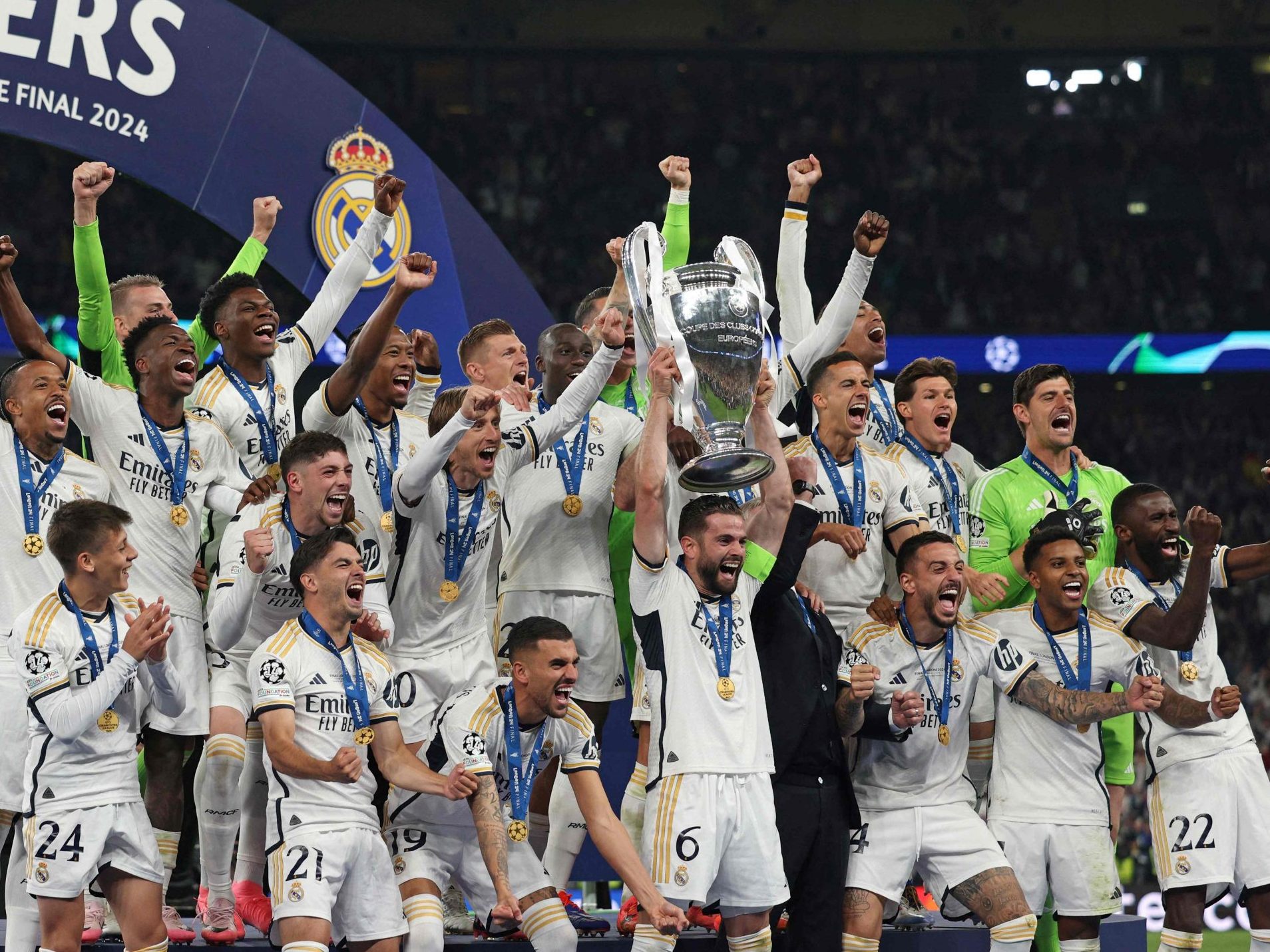 Titelverteidiger Real Madrid - Alle CL-Spiele der Saison 2024/25 im Liveticker.